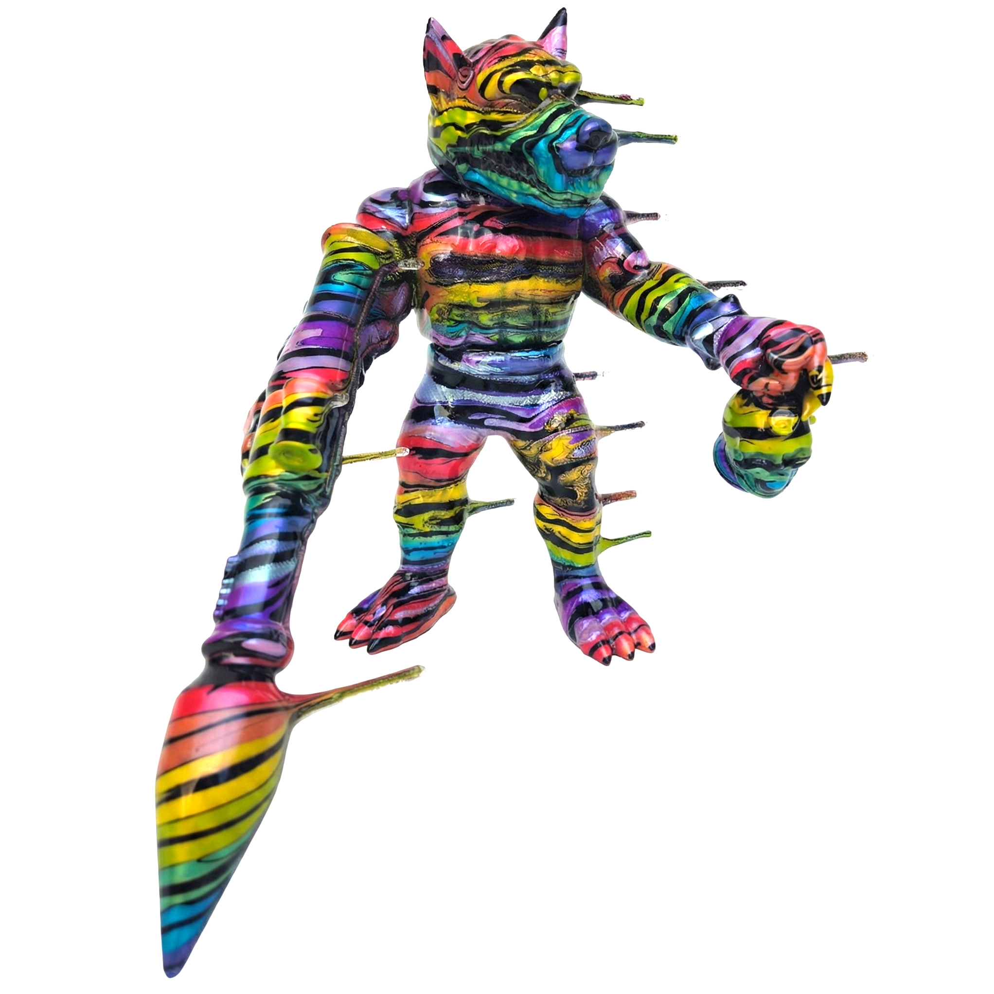 Blown Away Big Rad Wolf - Electric Rainbow