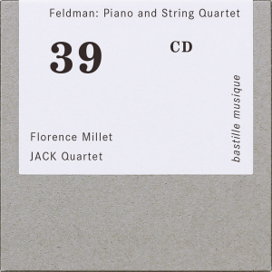 Morton Feldman - Piano and String Quartet CD