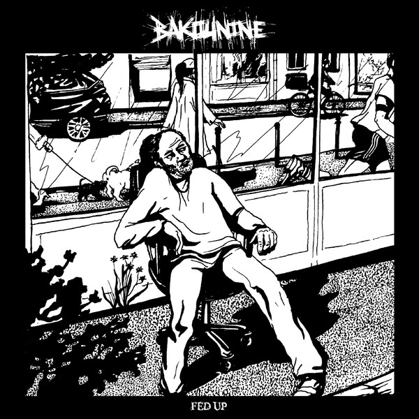 Ansiax / Bakounine - Horror / Fed Up (LP, grey, 2024) (M/NM)