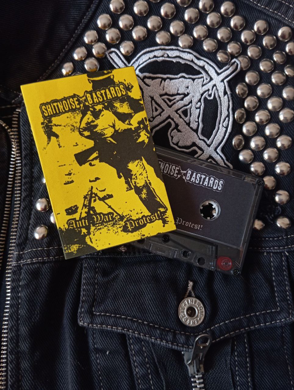 N&D 002 Shitnoise Bastards - Anti War Protest! (recycled tape)