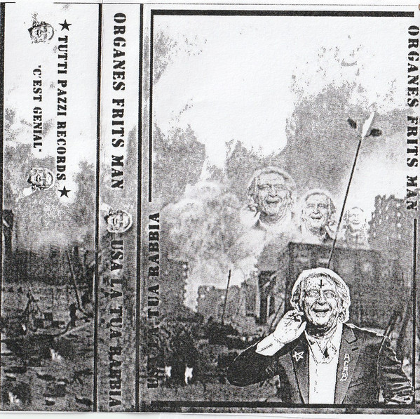 Organes Frits Man / Usa La Tua Rabbia - split (cs, 2021)