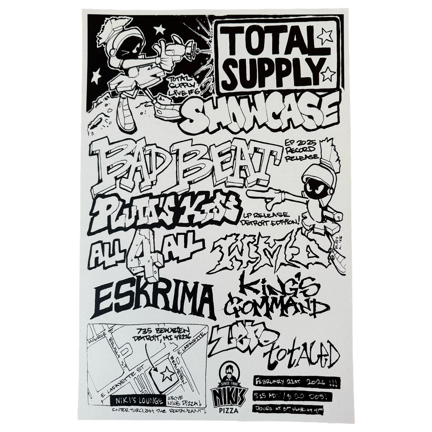 Total Supply Showcase Poster
