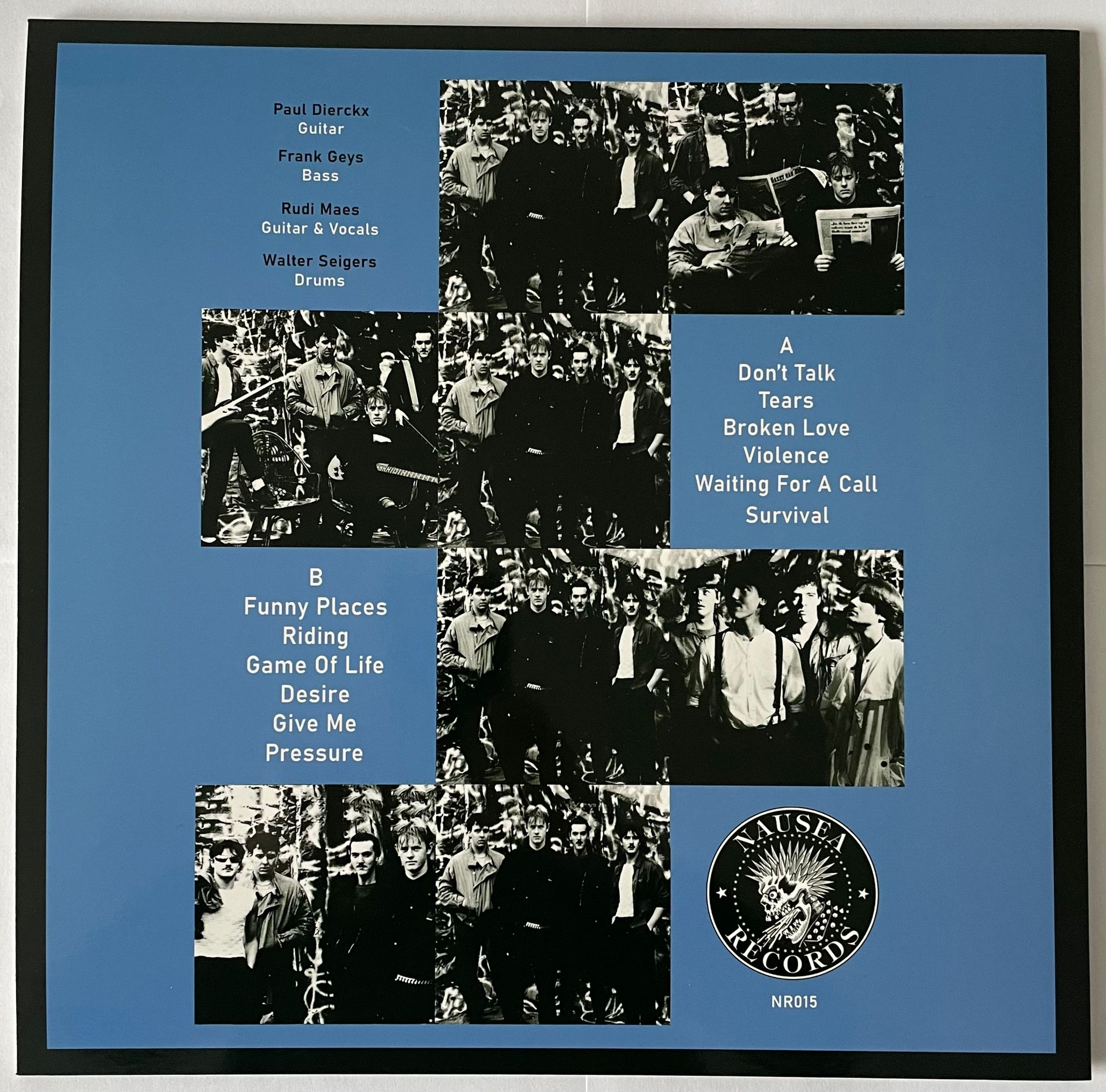 T-RED - Partie 1984-1985 LP (NR015) BLUE VINYL