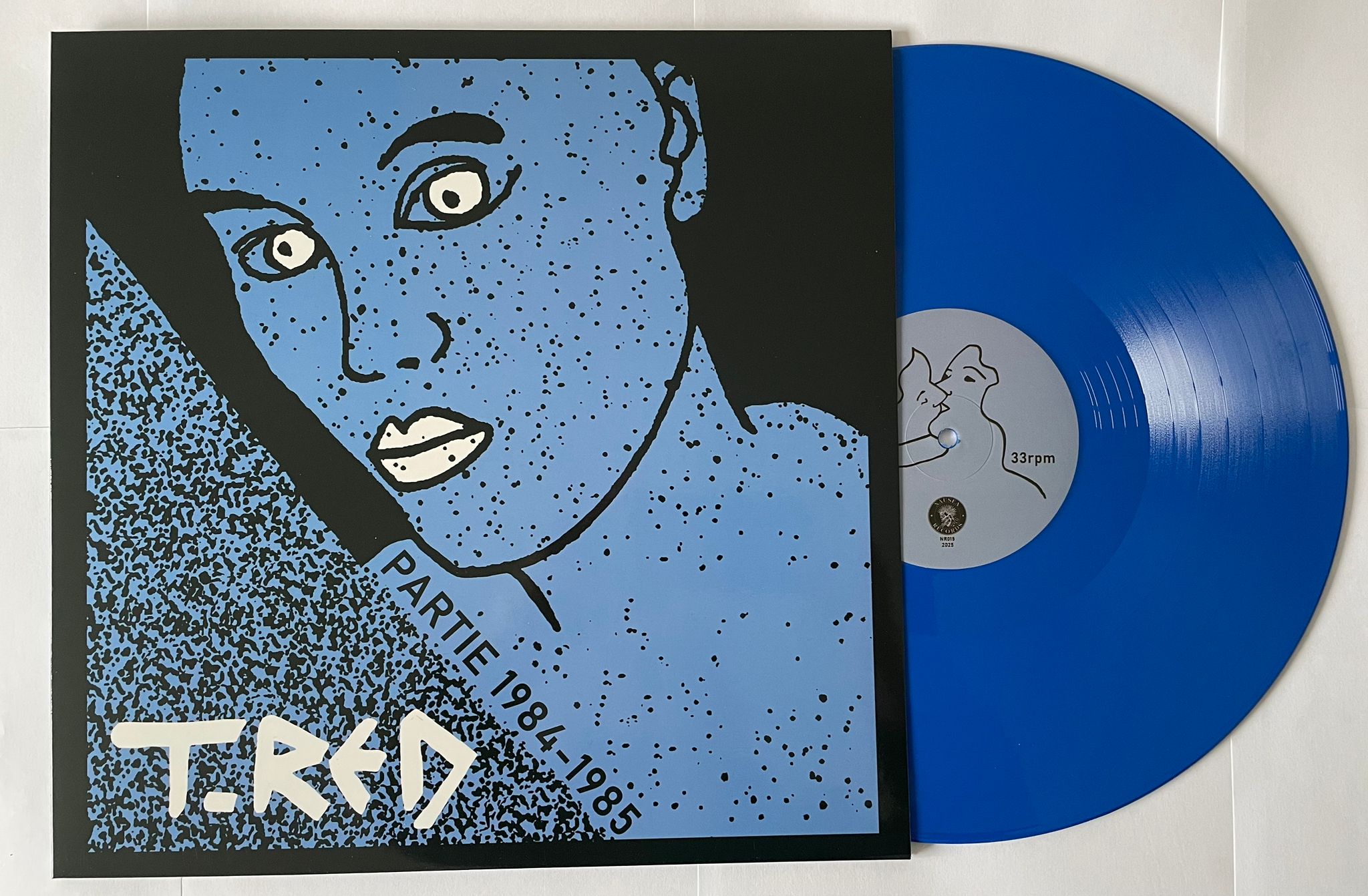 T-RED - Partie 1984-1985 LP (NR015) BLUE VINYL