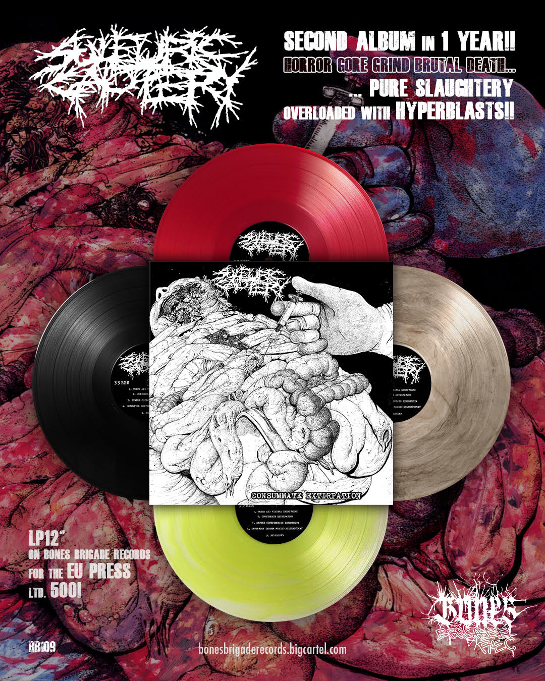 SULFURIC CAUTERY - Consummate Extirpation LP