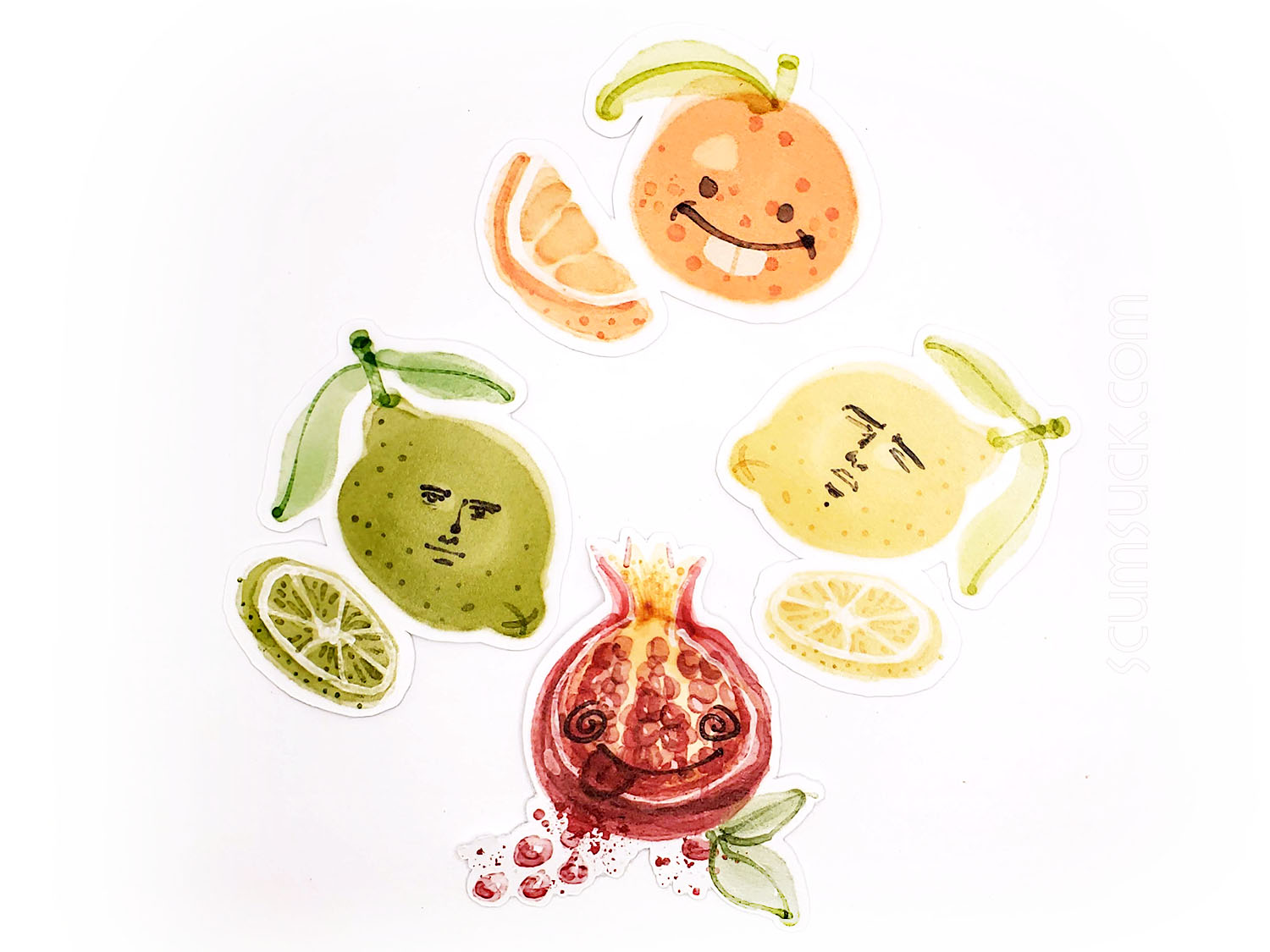 Stickers: Citrus Scale