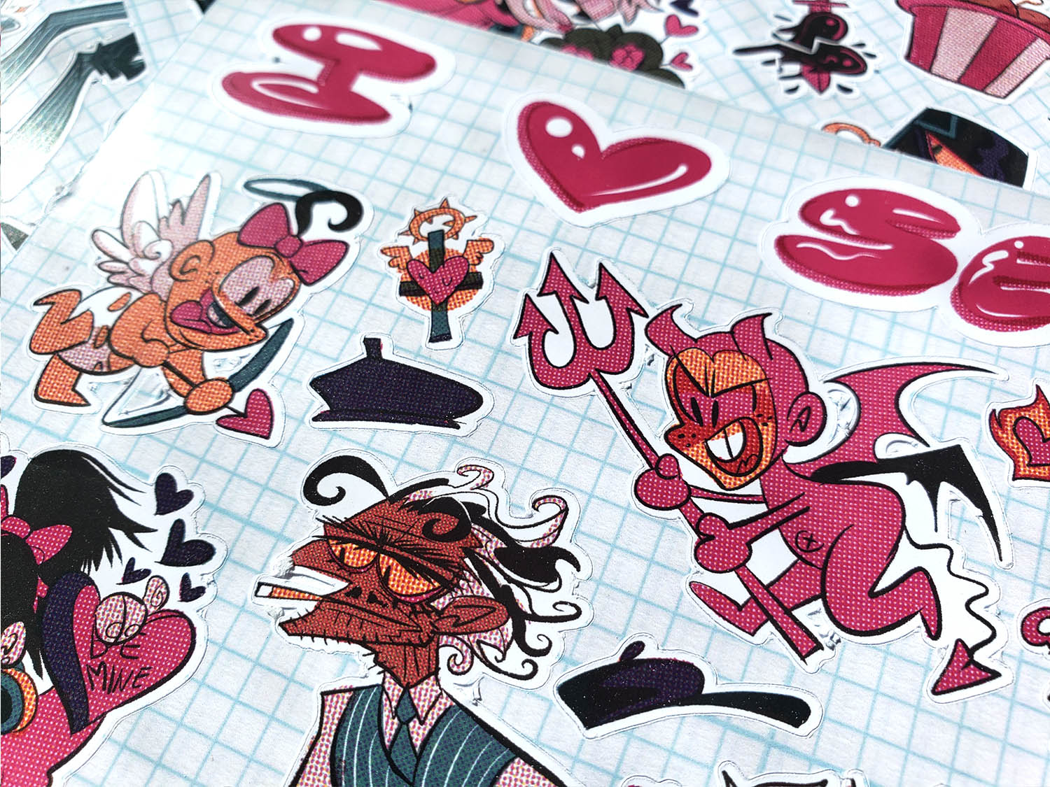 Sticker Sheet: Senspai