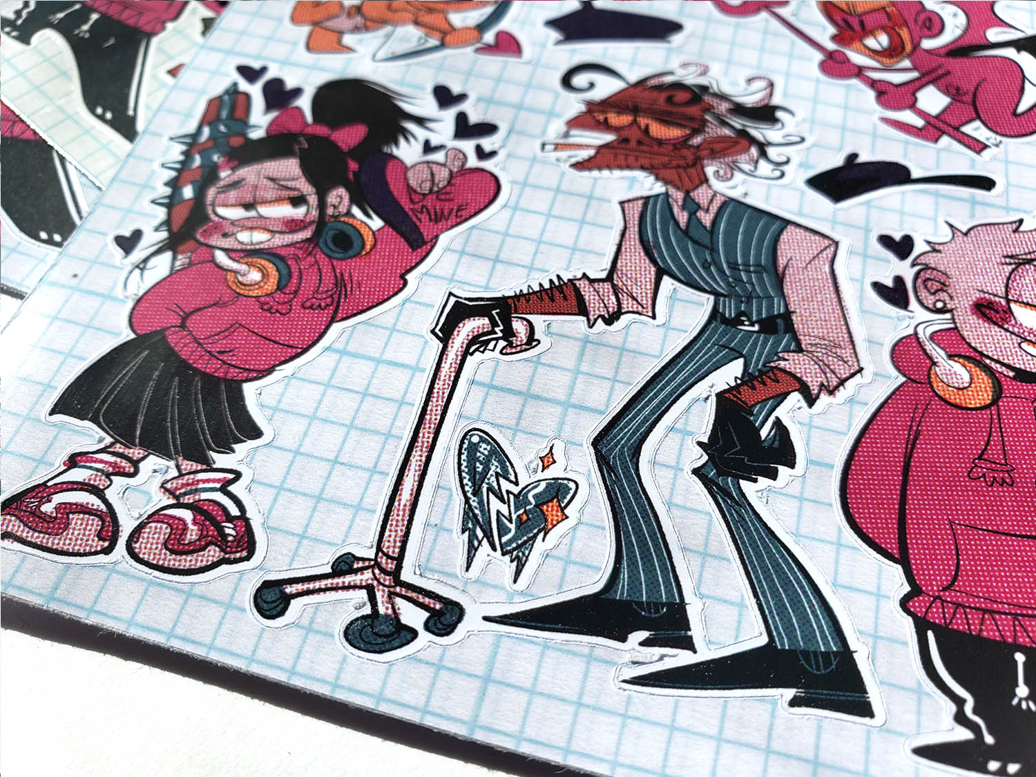 Sticker Sheet: Senspai