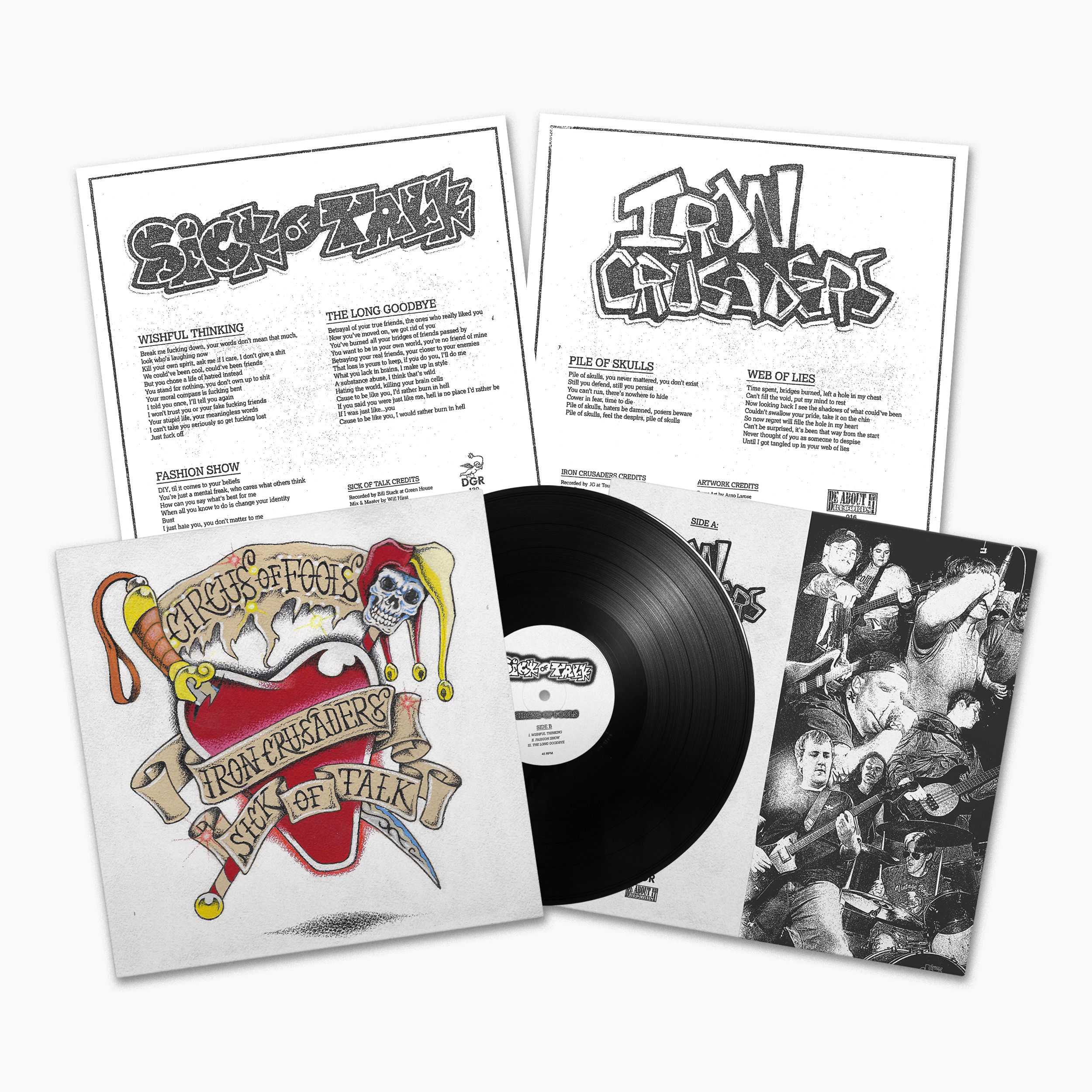 Iron Crusaders / Sick Of Talk 