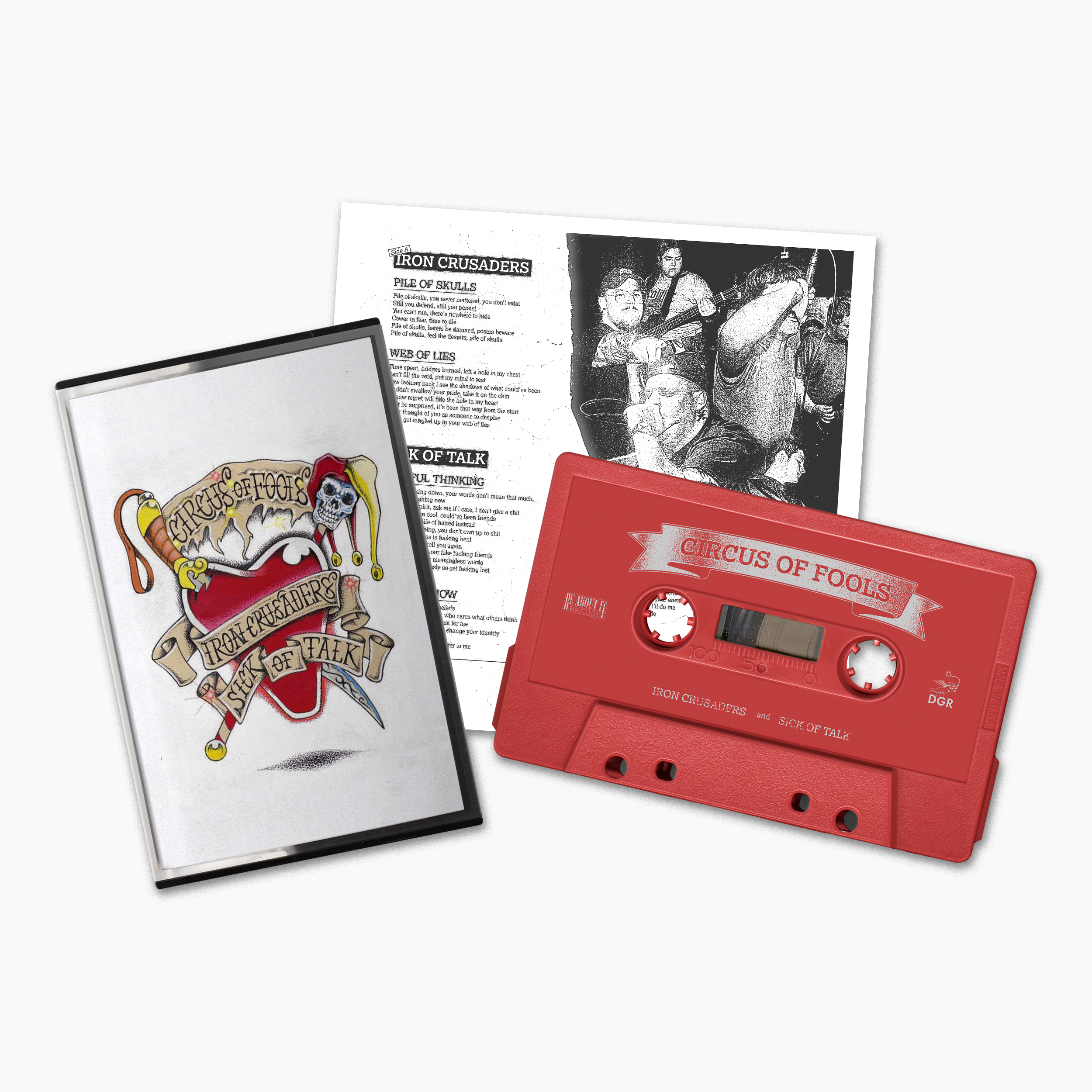 Iron Crusaders / Sick Of Talk 