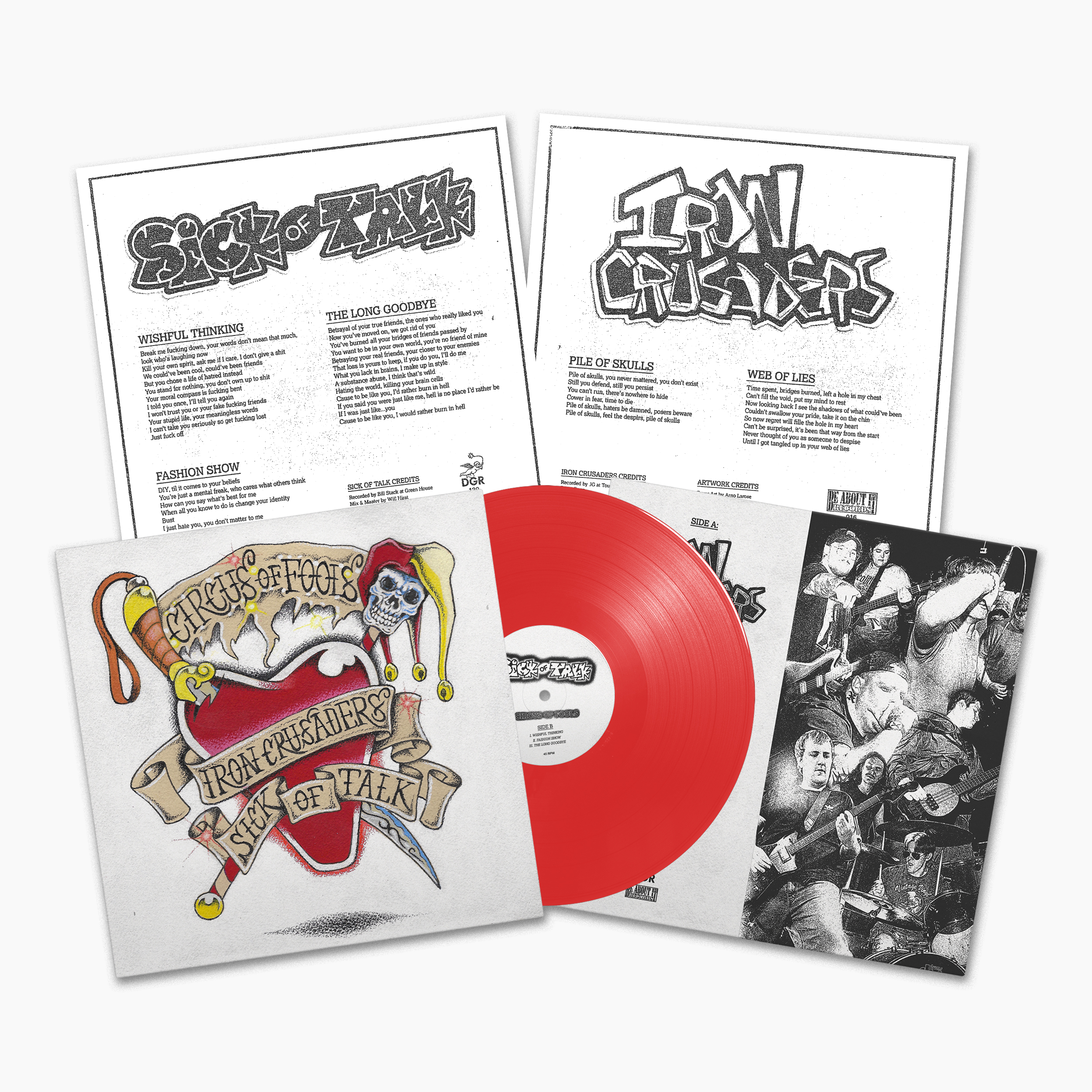 Iron Crusaders / Sick Of Talk 