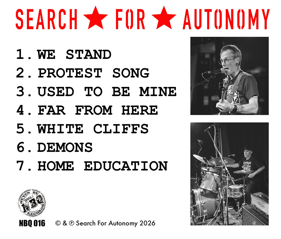 NBQ 016: Search For Autonomy - Search For Autonomy (CD Album)