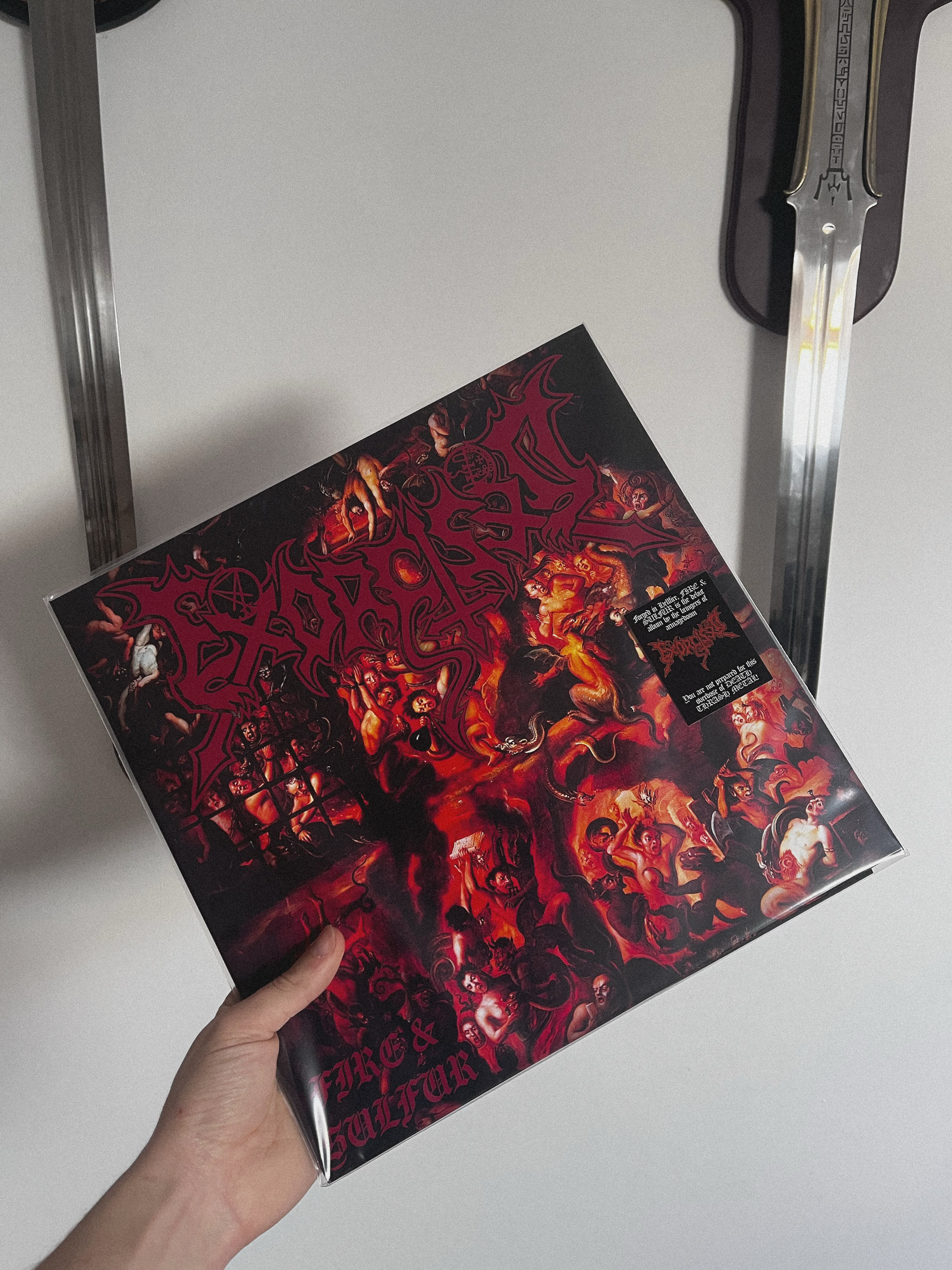 EXORCISED - Fire And Sulfur LP