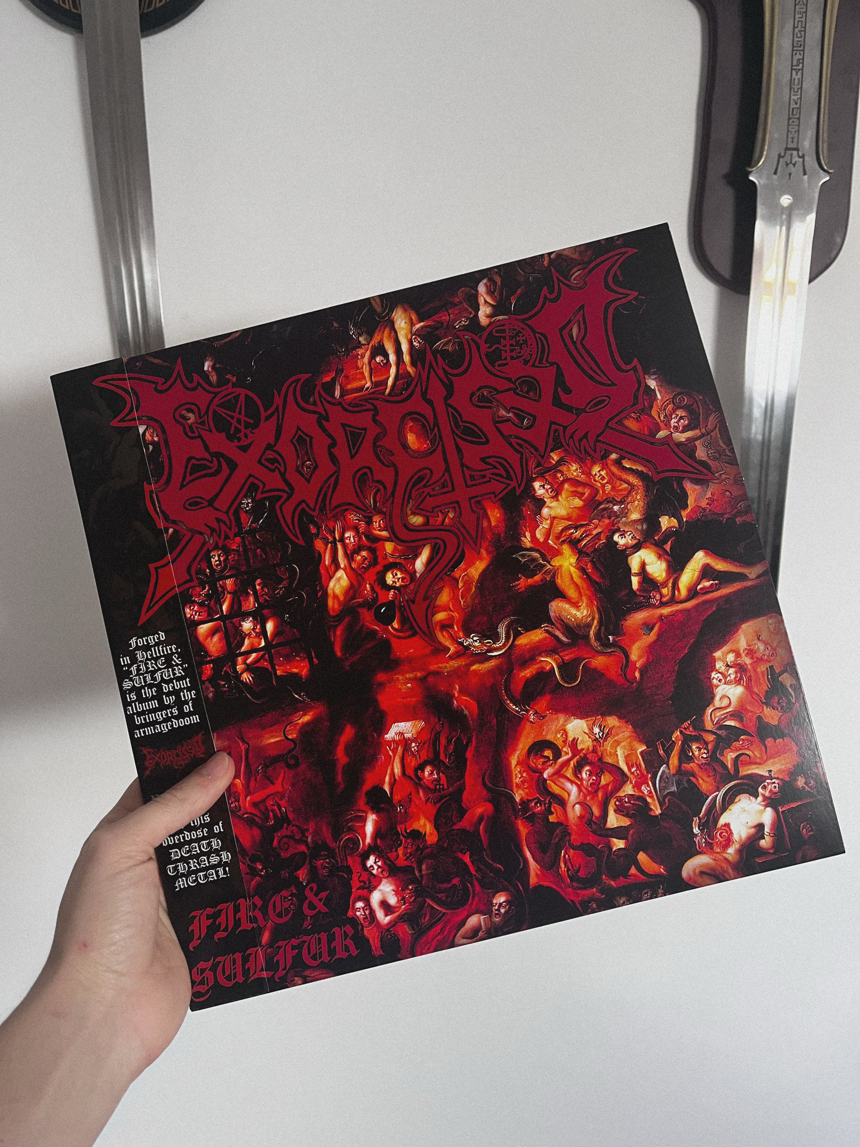 EXORCISED - Fire And Sulfur LP