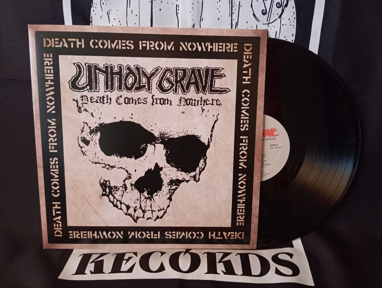 Unholy Grave - Death Comes From Nowhere (LP, 2024)