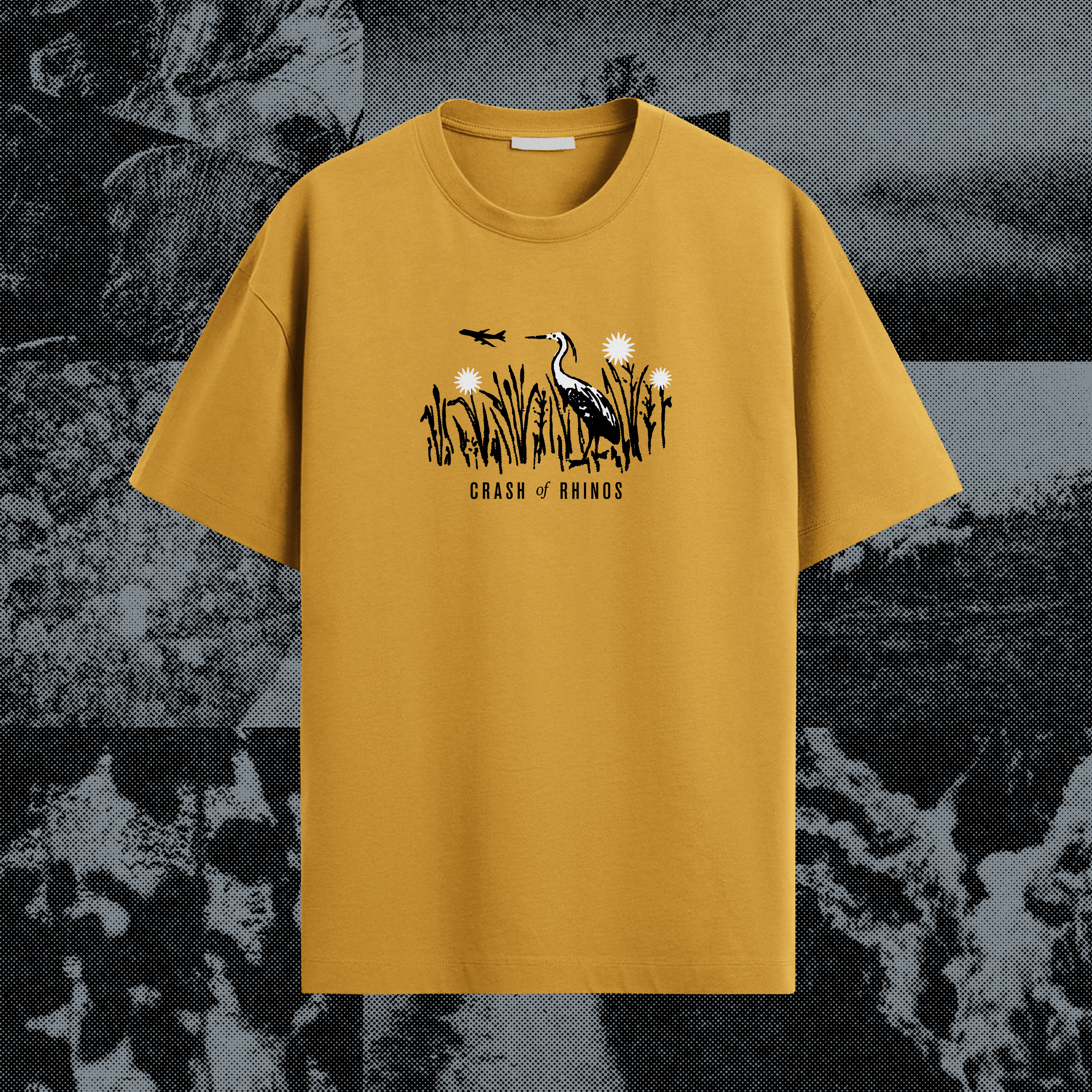 Crash of Rhinos - Logbook Tshirt