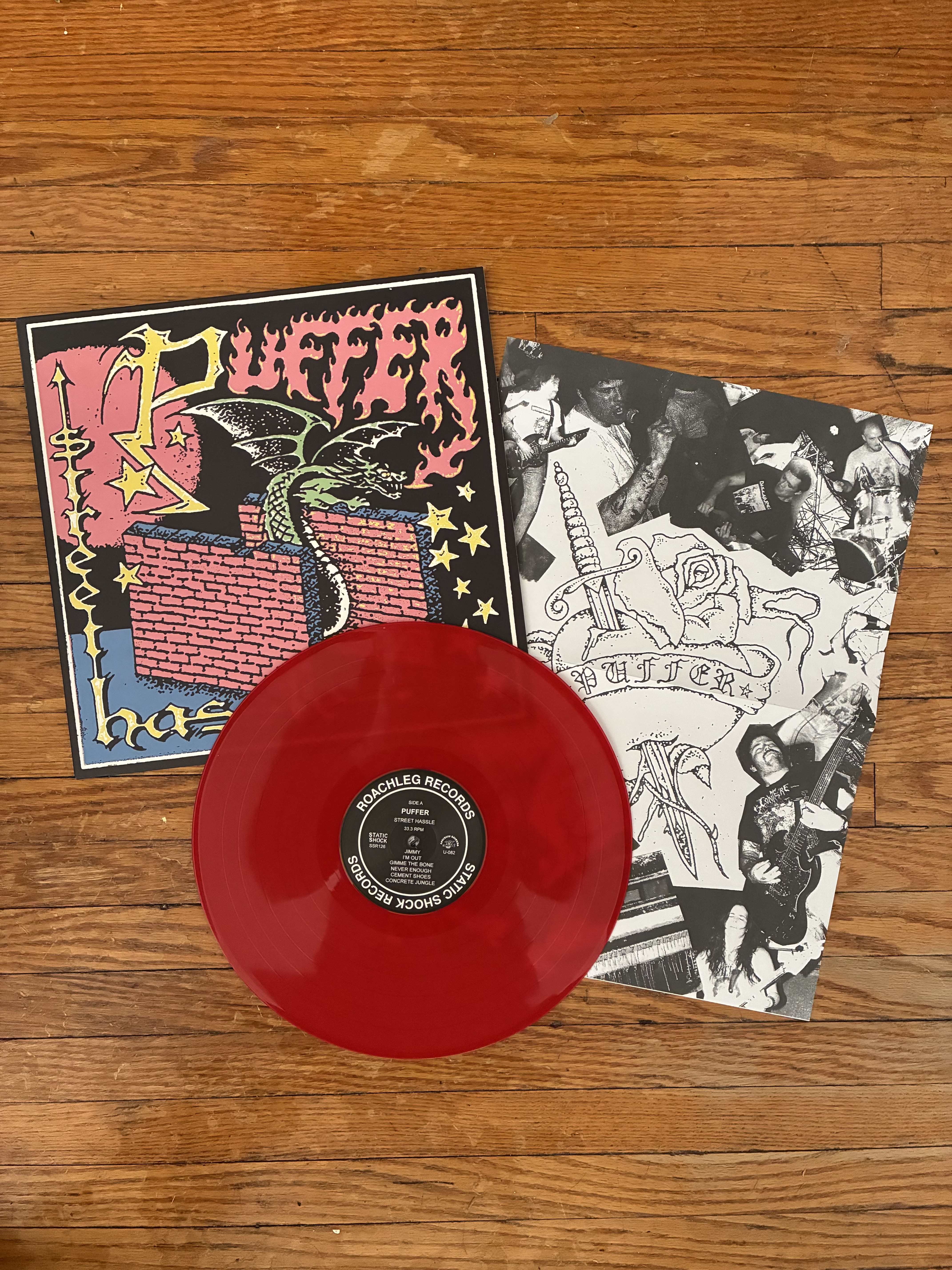 PUFFER - Street Hassle LP (Red Vinyl)
