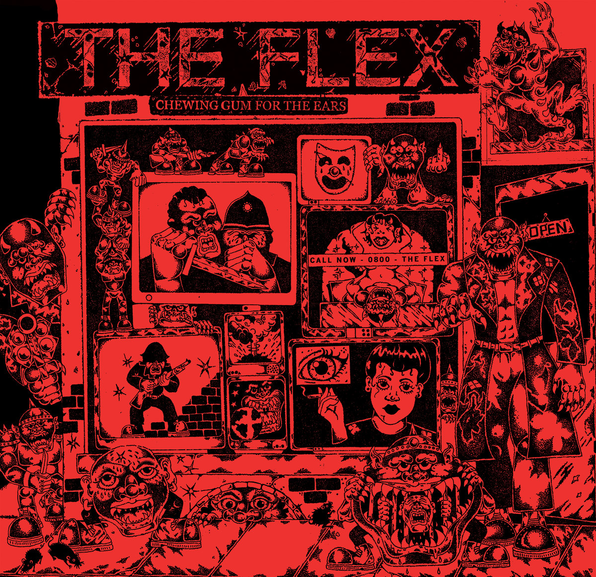 The Flex 'Chewing gum for the ears' LP