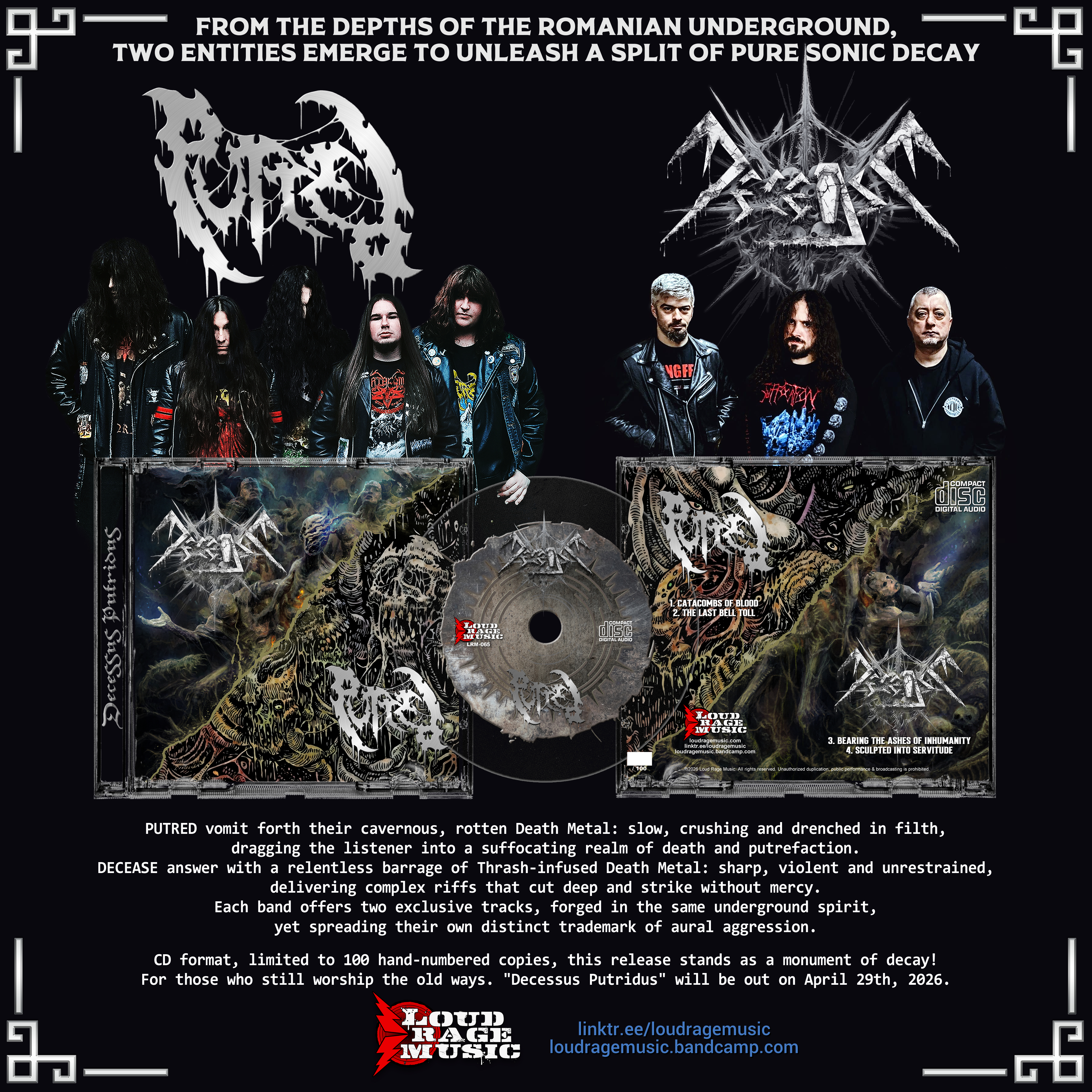 Putred / Decease - Decessus Putridus