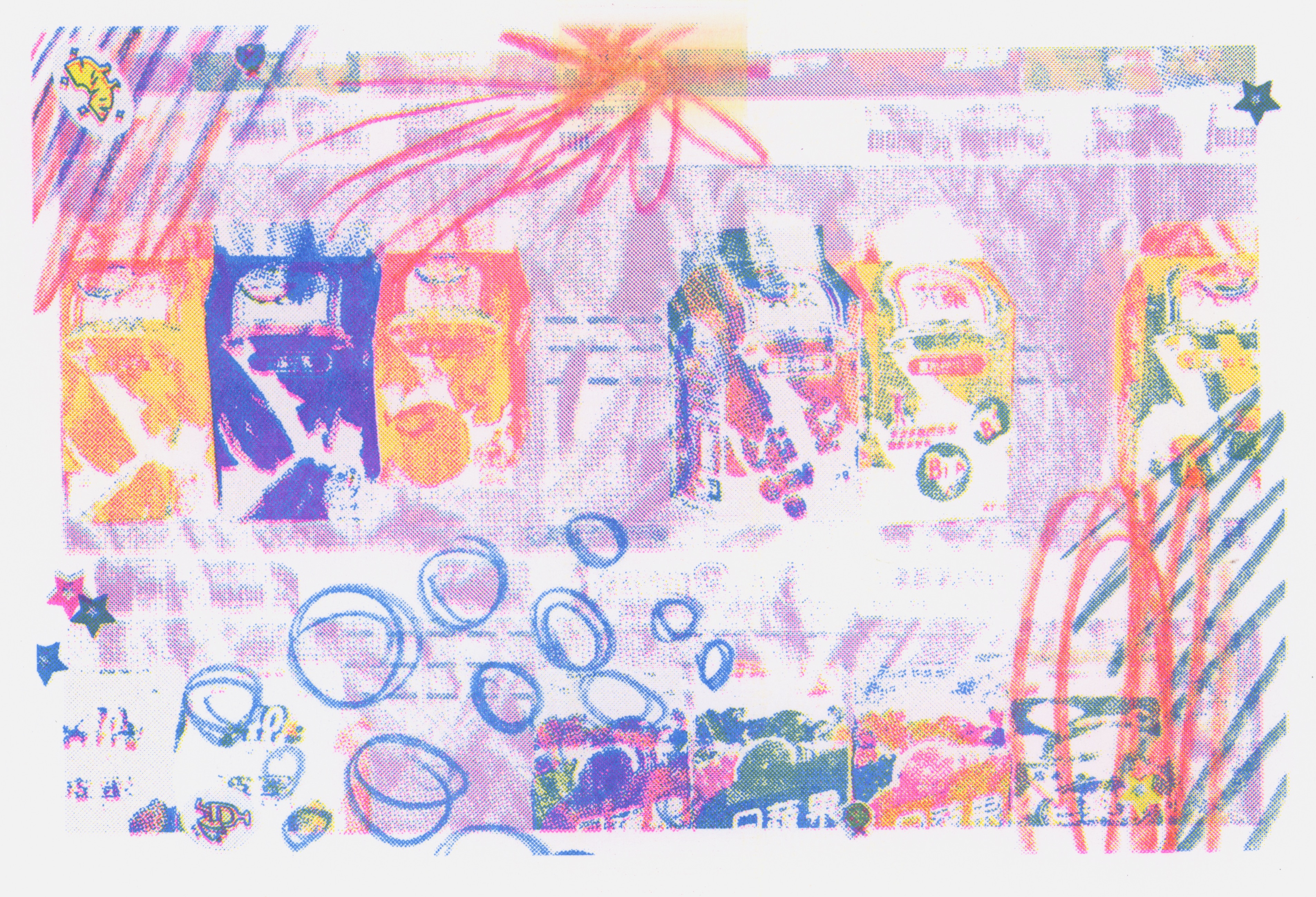 CONVENIENCE STORE MILK PRINT