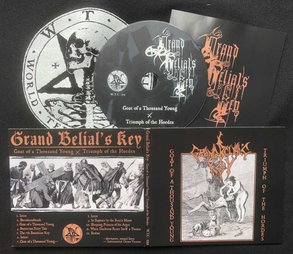 GRAND BELIAL'S KEY - Goat Of A Thousand Young / Triumph Of The Hordes