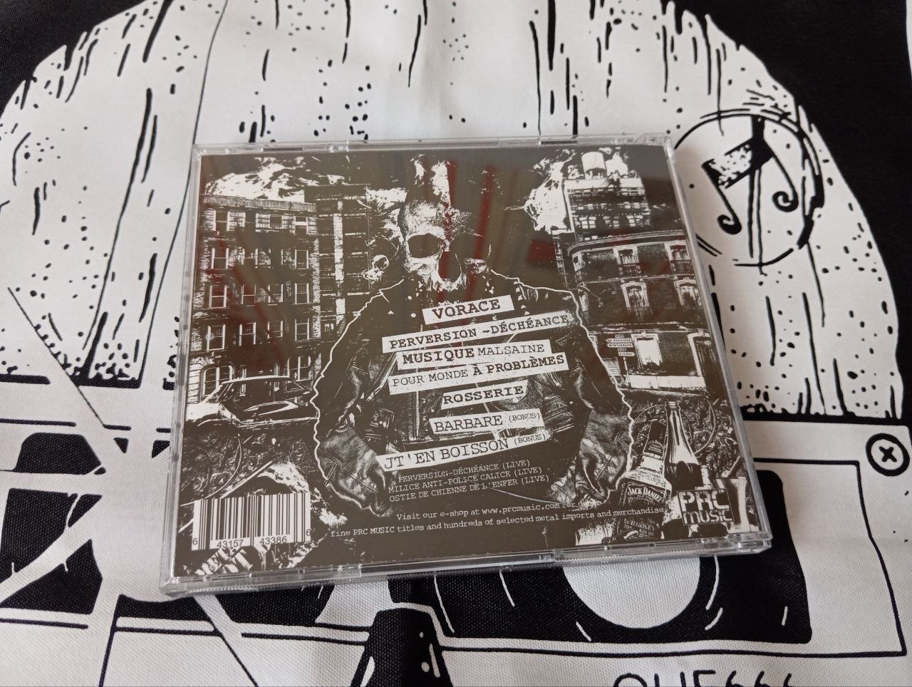 Saccage - Vorace MMXV (CD, Comp, 2015)