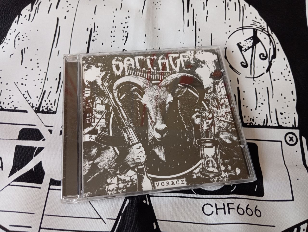 Saccage - Vorace MMXV (CD, Comp, 2015)