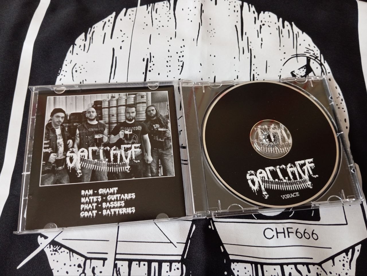 Saccage - Vorace MMXV (CD, Comp, 2015)