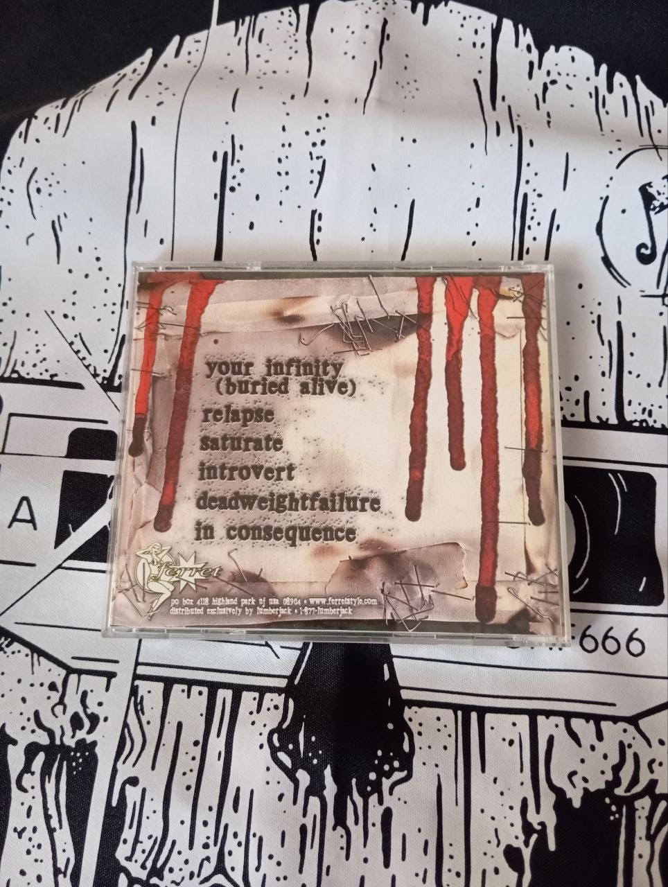 For The Love Of - In Consequence (CD, 1999) (NM/NM)