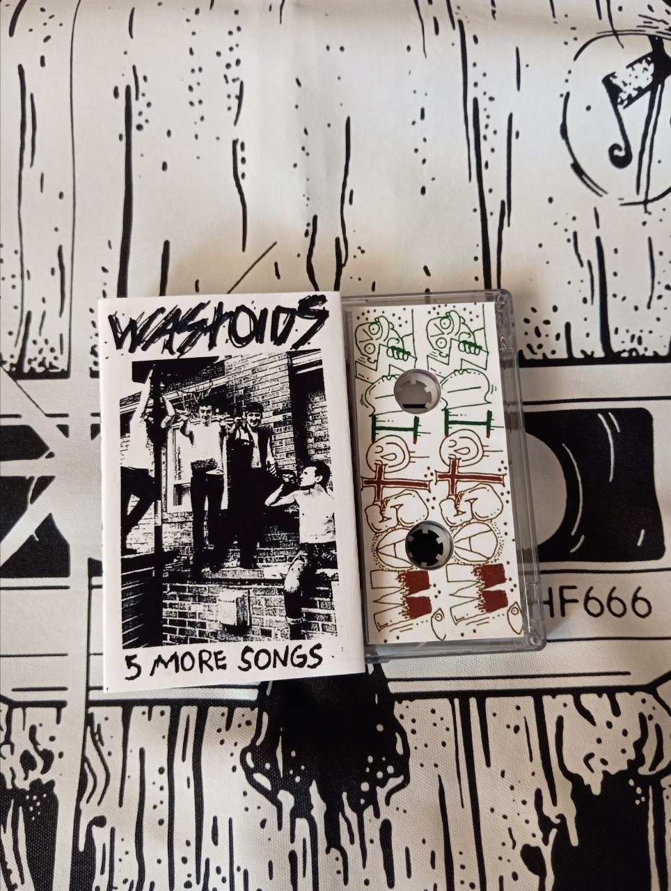 Wastoids - 5 Demo Songs (cs, 2015) (NM/NM)