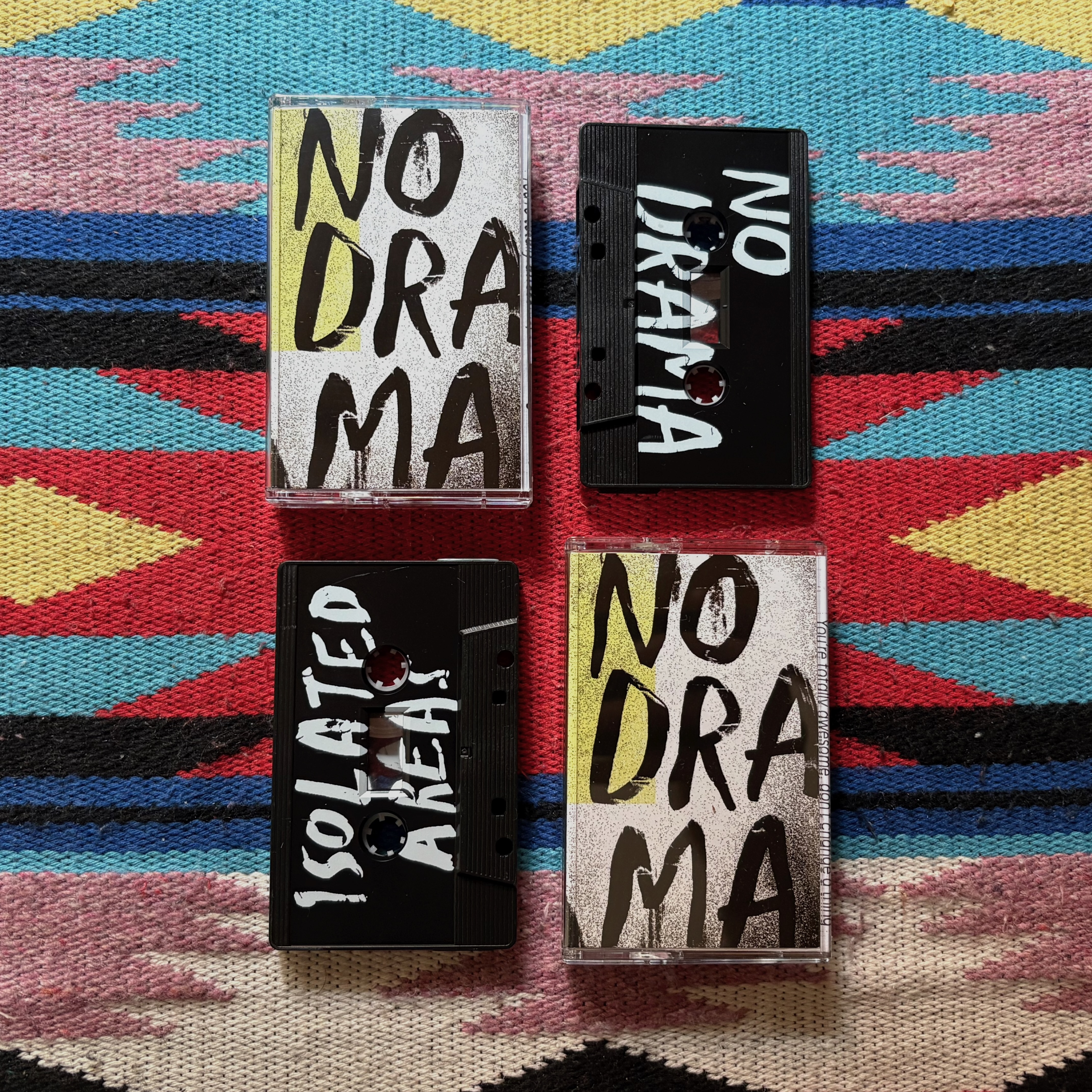 NO DRAMA - Isolated Areas - Cassette