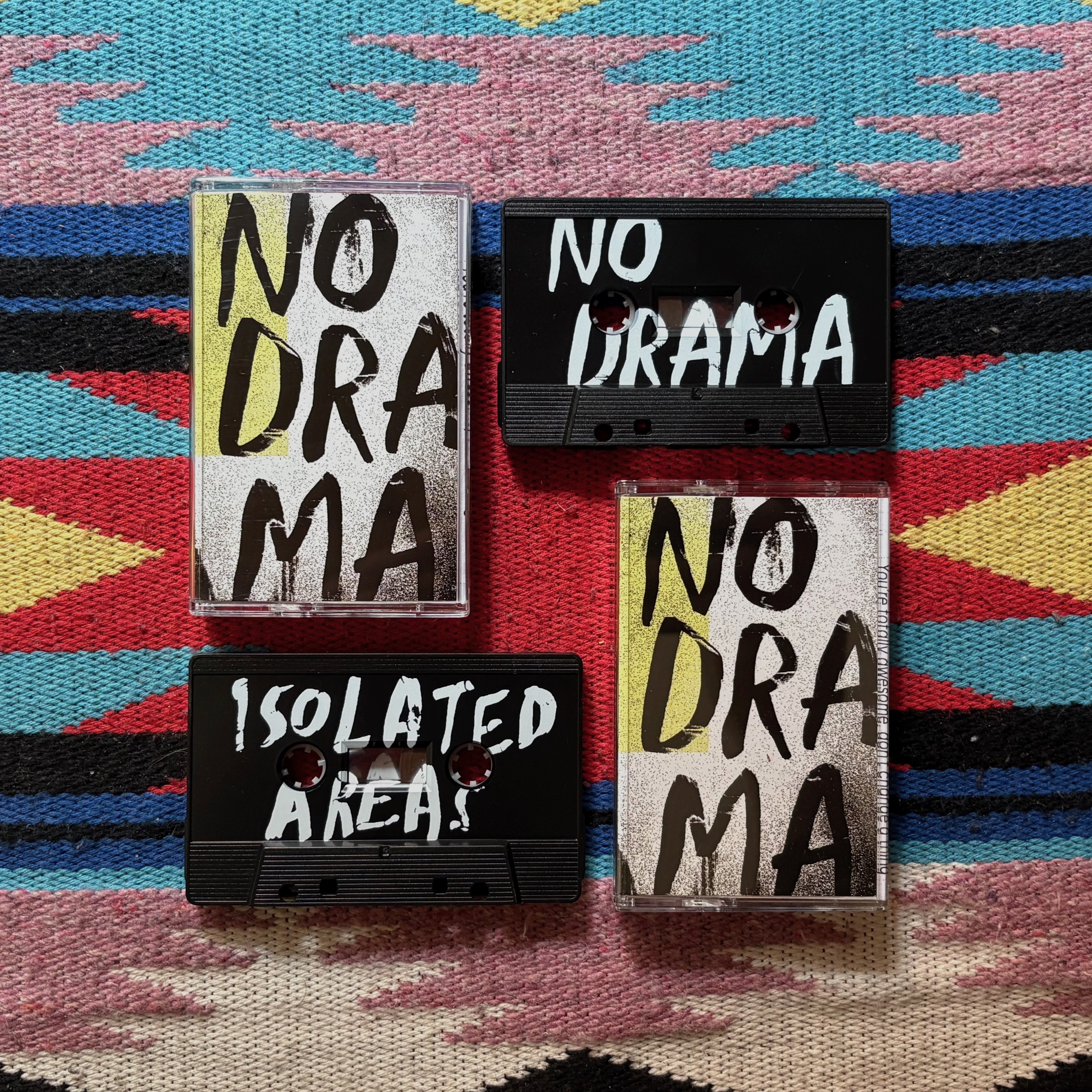 NO DRAMA - Isolated Areas - Cassette