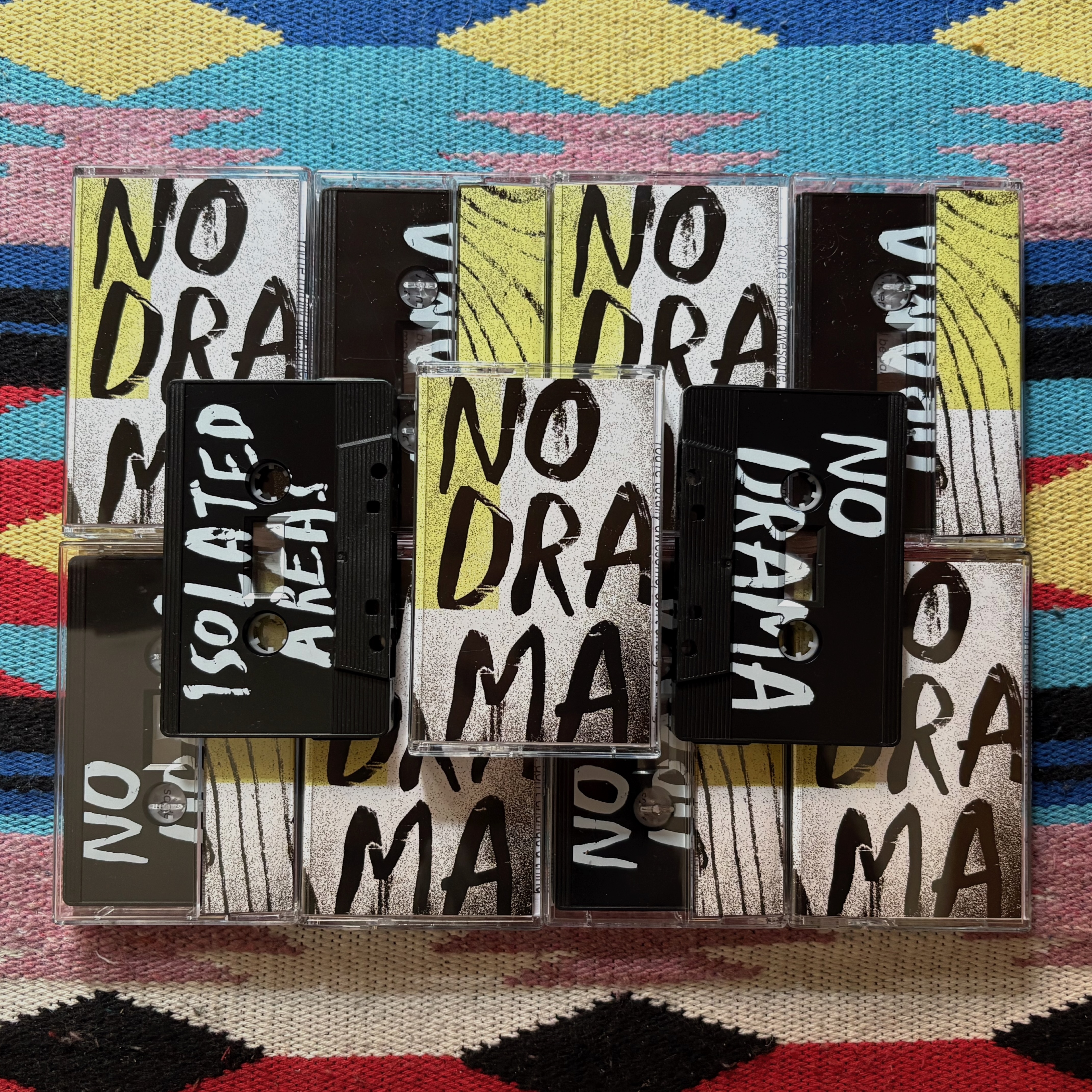 NO DRAMA - Isolated Areas - Cassette