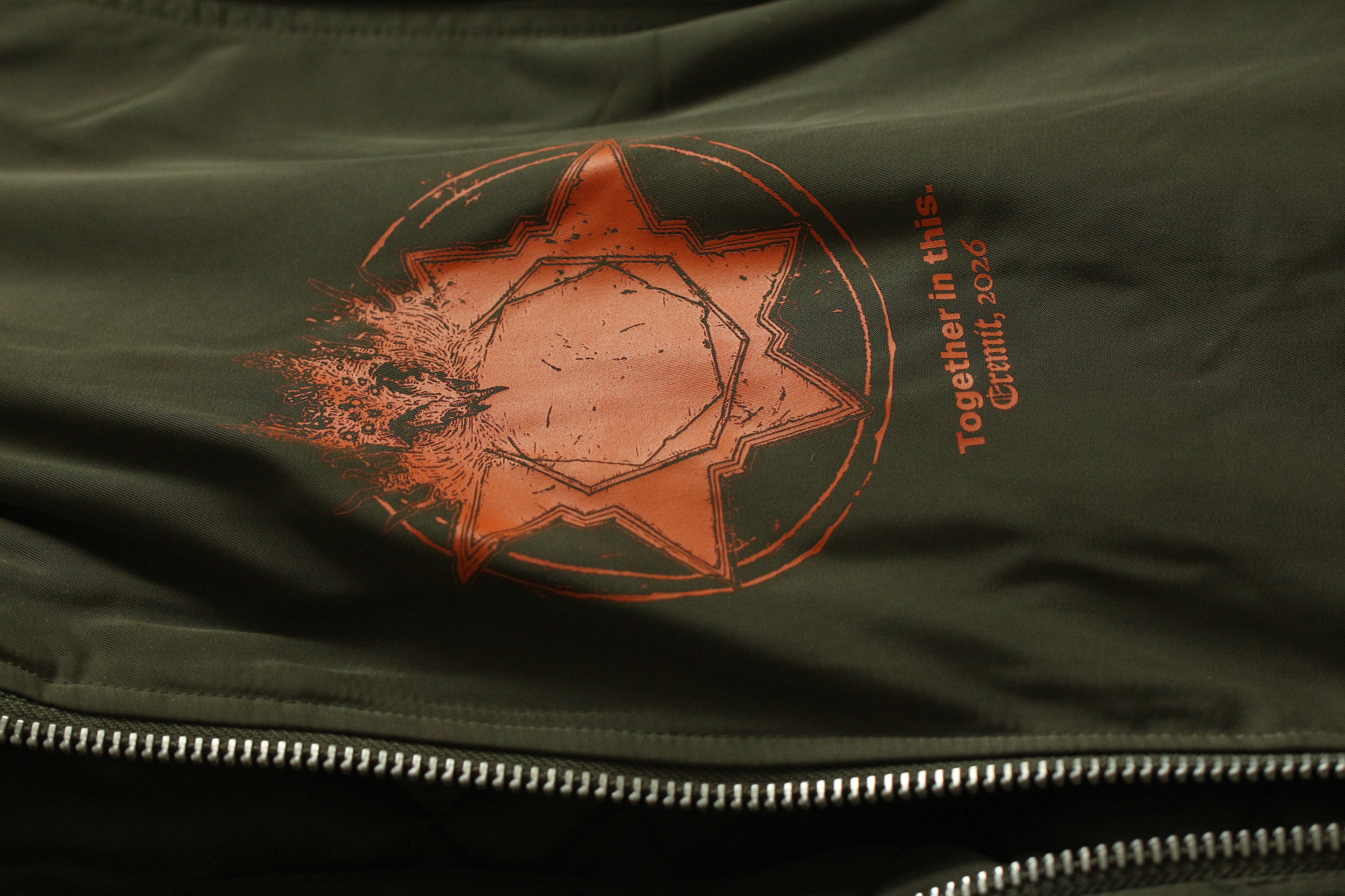 Eremit - Bomber Jacket 'Together in this'