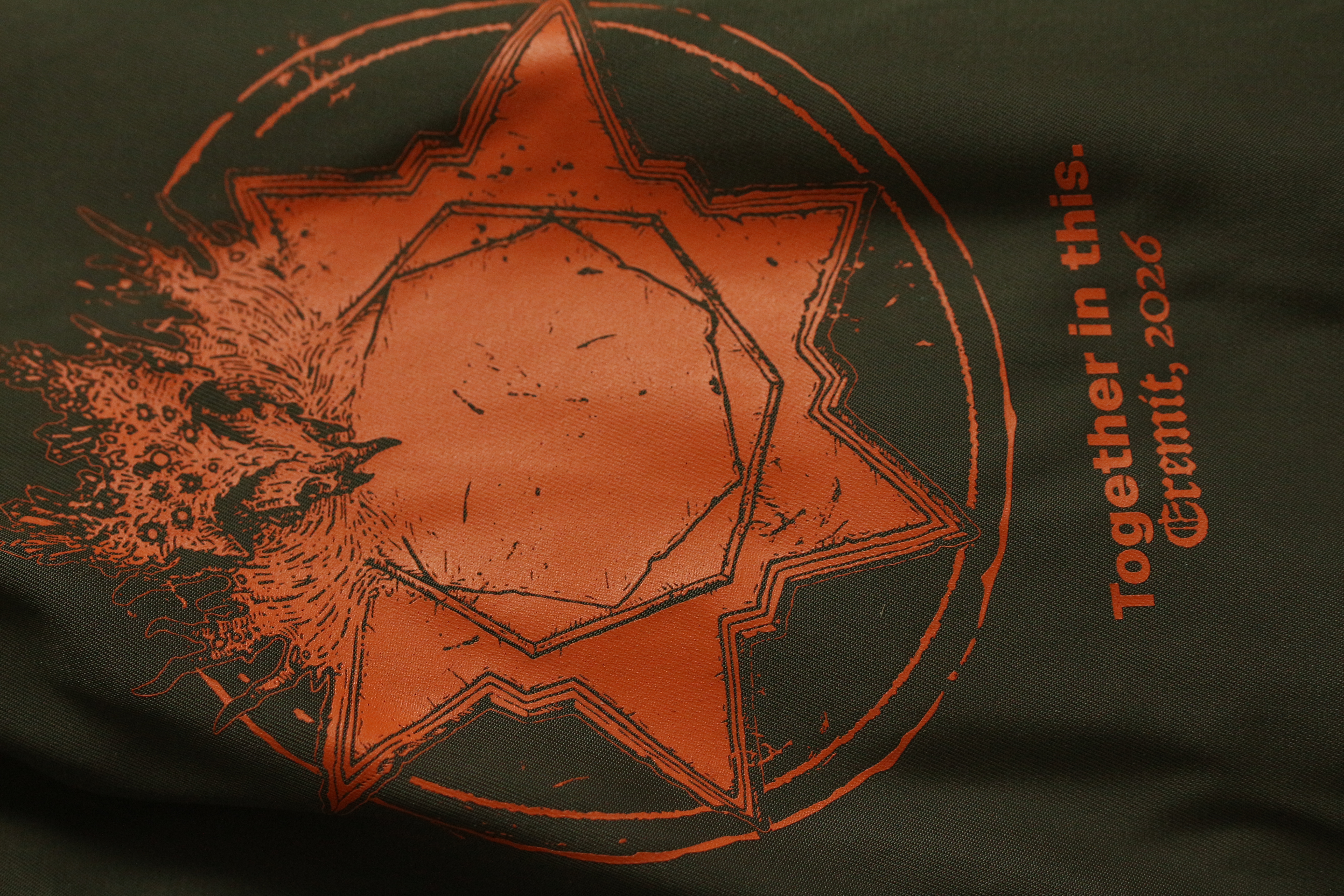 Eremit - Bomber Jacket 'Together in this'