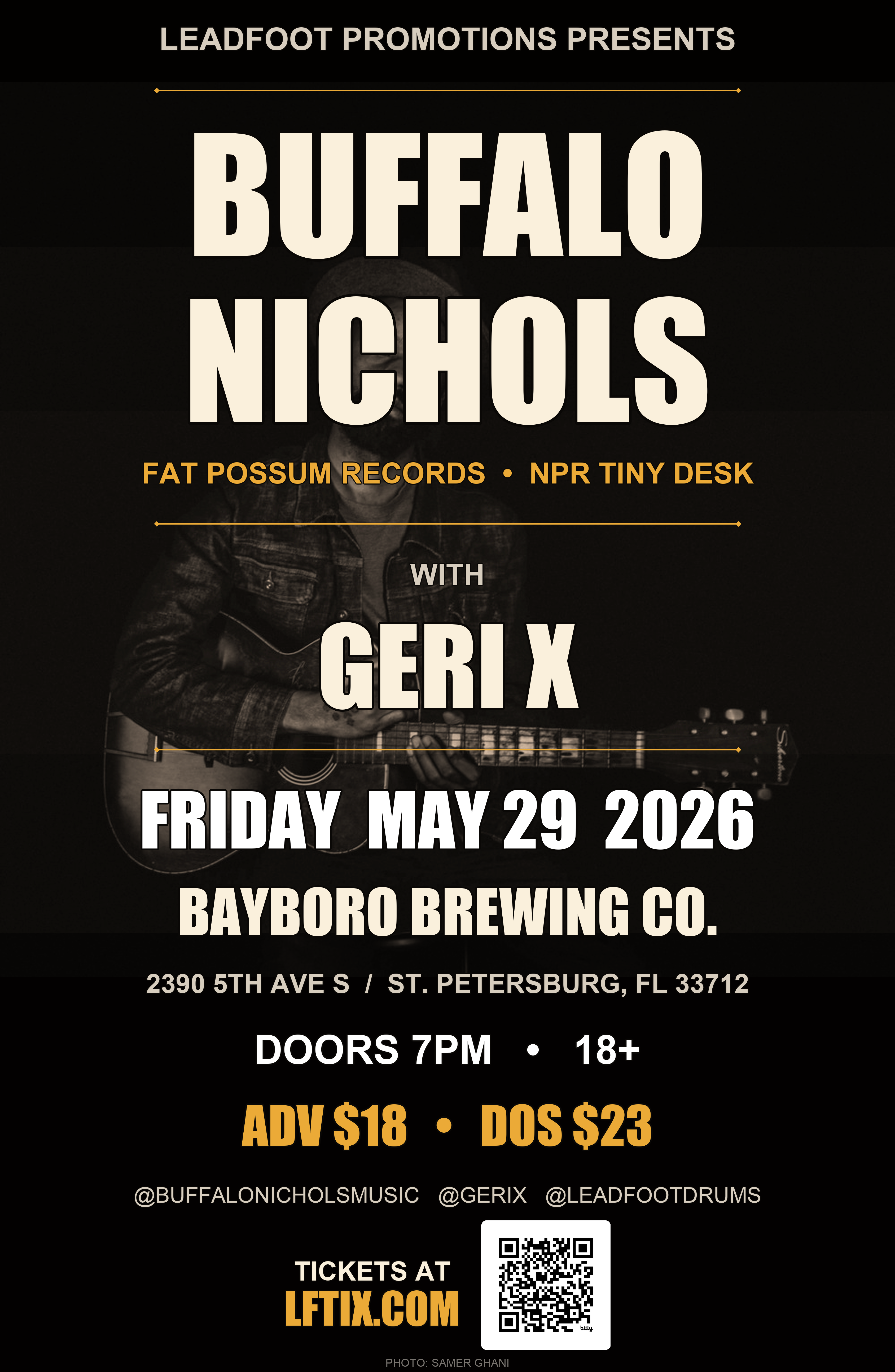 Buffalo Nichols (St. Petersburg, FL), Geri X at Bayboro Brewing Co.