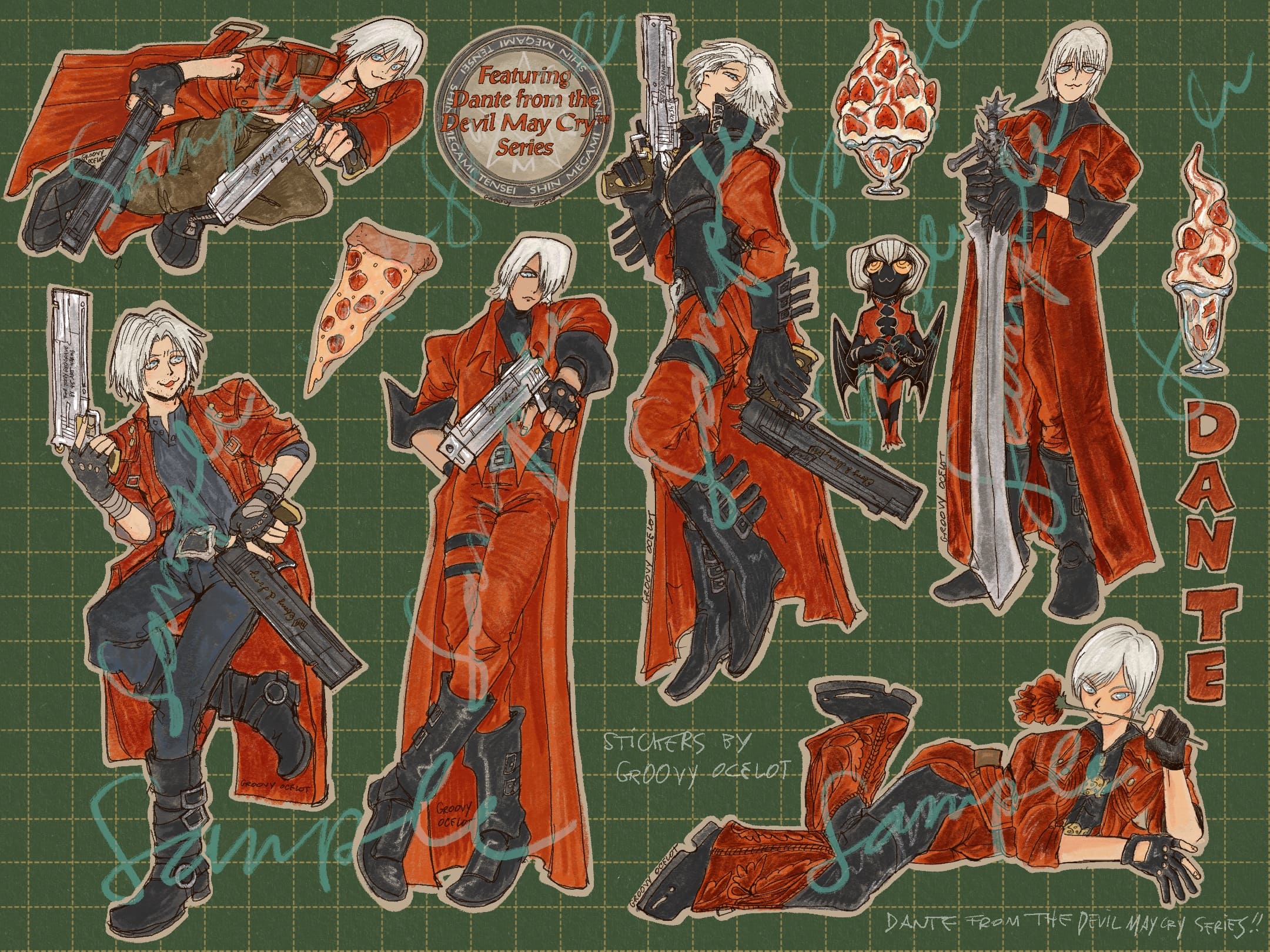 Dante from the Devil May Cry Series.