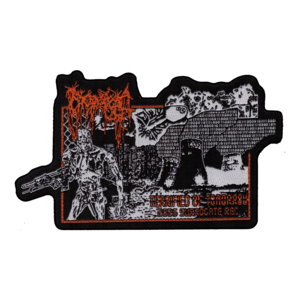Nyctophagia 'Terrified Of Tomorrow' Woven Patch