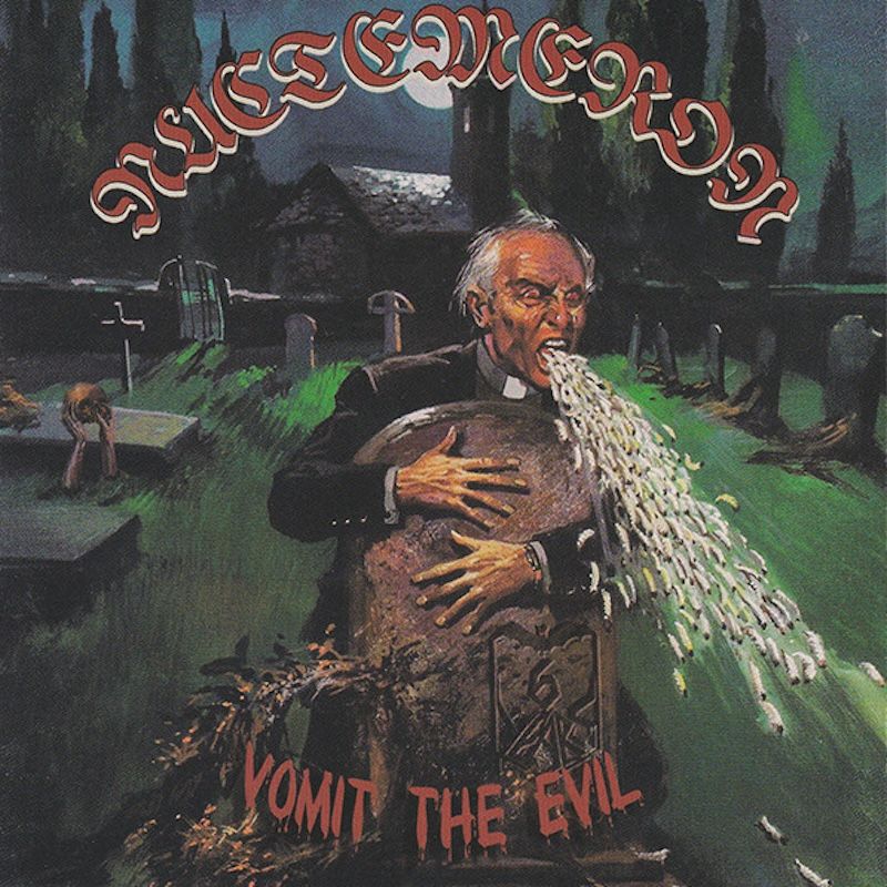 NUCTEMERON - Vomit the Evil CD (Die Hard edition)