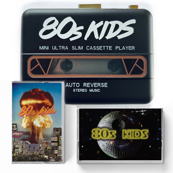 80s kids cassette tape walkman