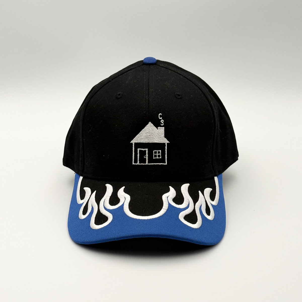 Hat - Blue Flames