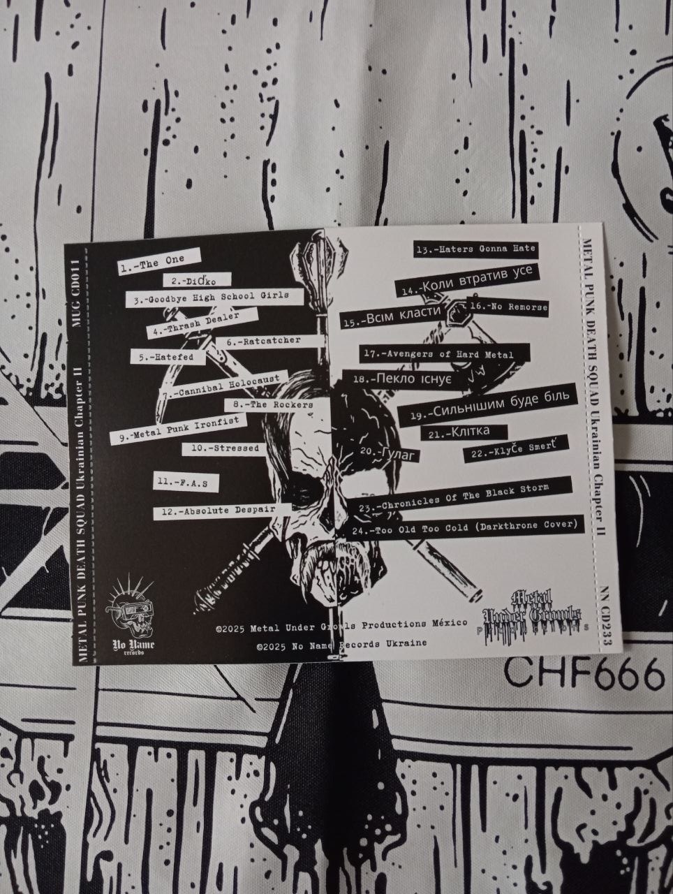NN 233 V.A. Metal Punk Death Squad Ukraine Chapter Vol. 2 (CD)