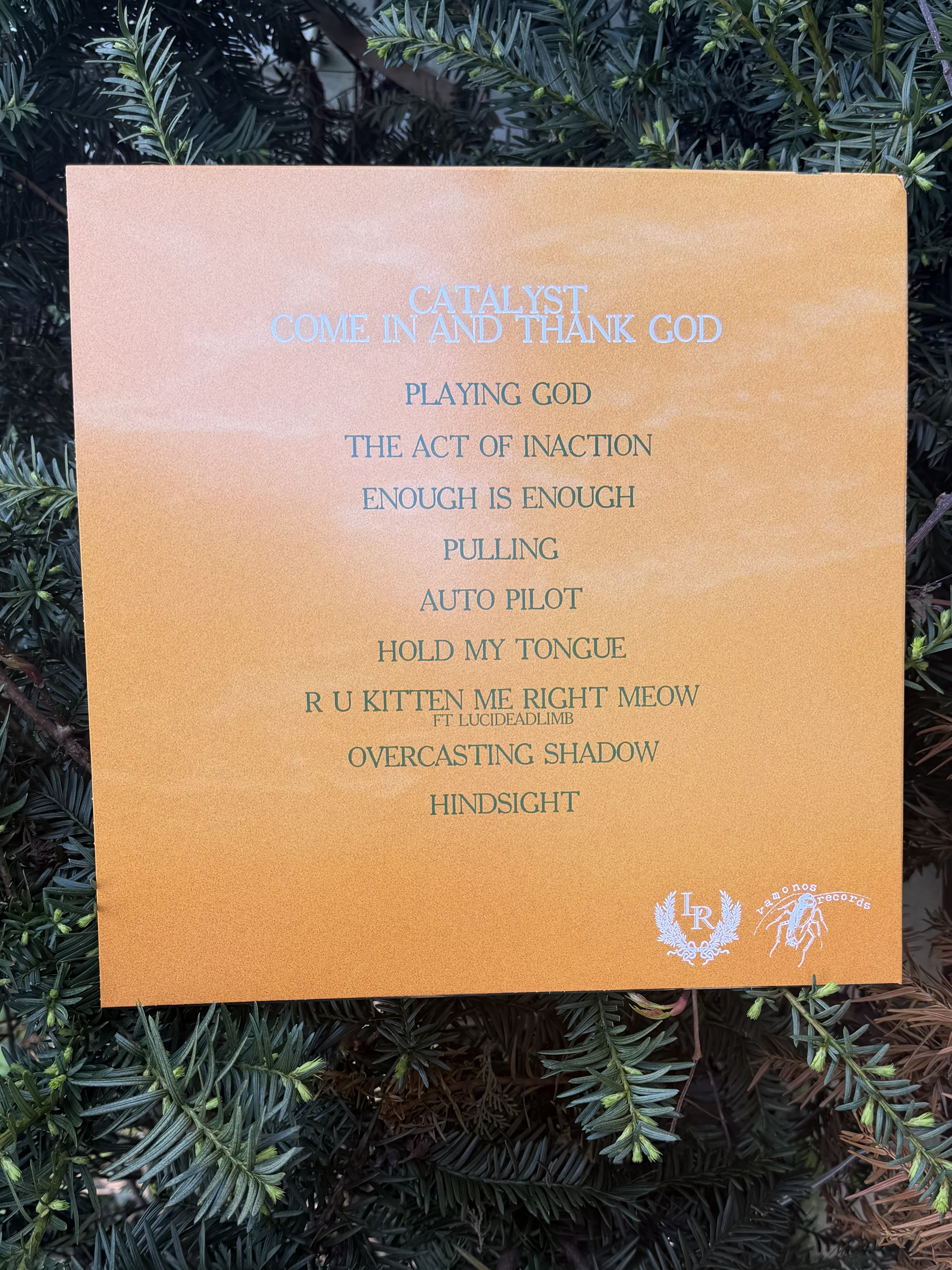 Catalyst / Come in and Thank God LP