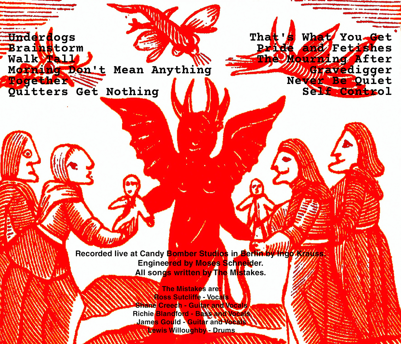 NBQ 004.5CD The Mistakes – Upstarts And Heretics (CD Album)