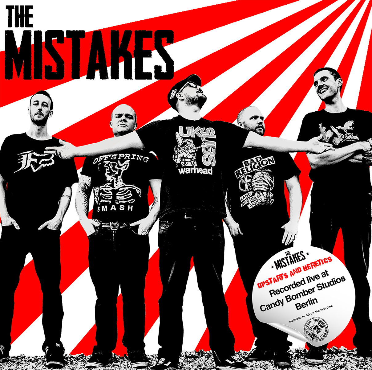 NBQ 004.5CD The Mistakes – Upstarts And Heretics (CD Album)