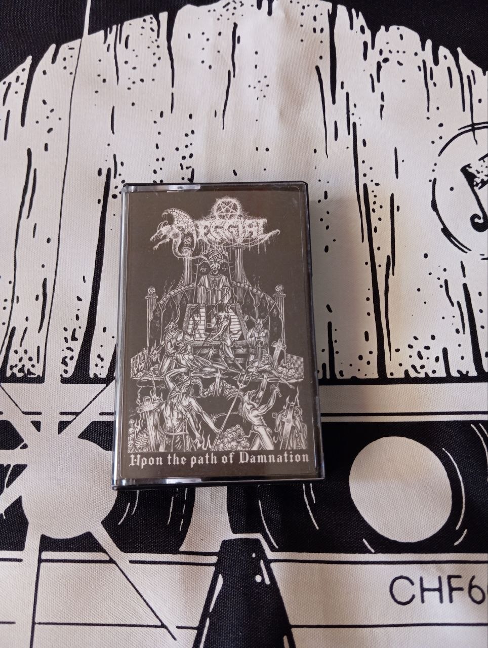 Deggial - Upon The Path Of Damnation (cs, S/Sided, 2010)