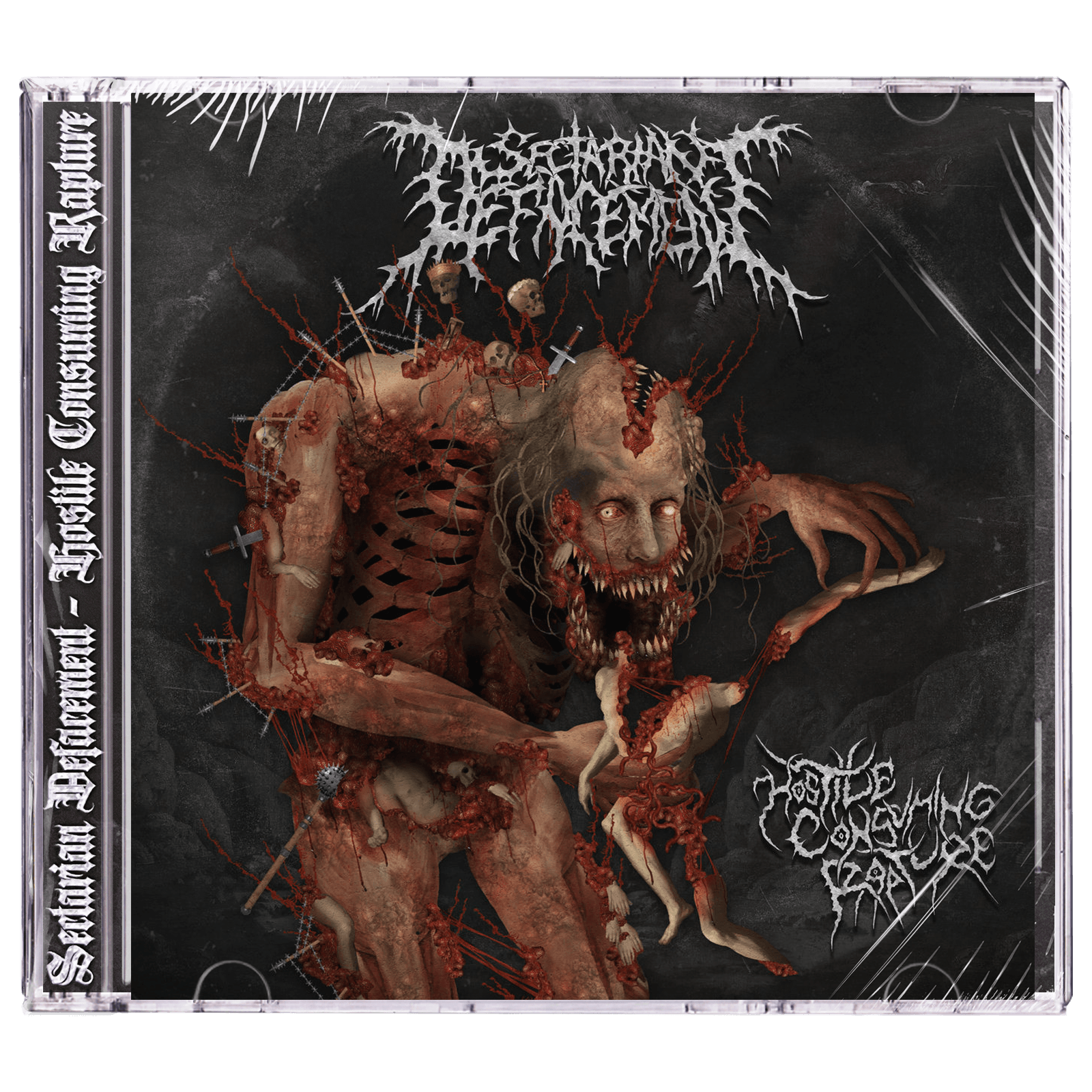 Sectarian Defacement 'Hostile Consuming Rapture' CD