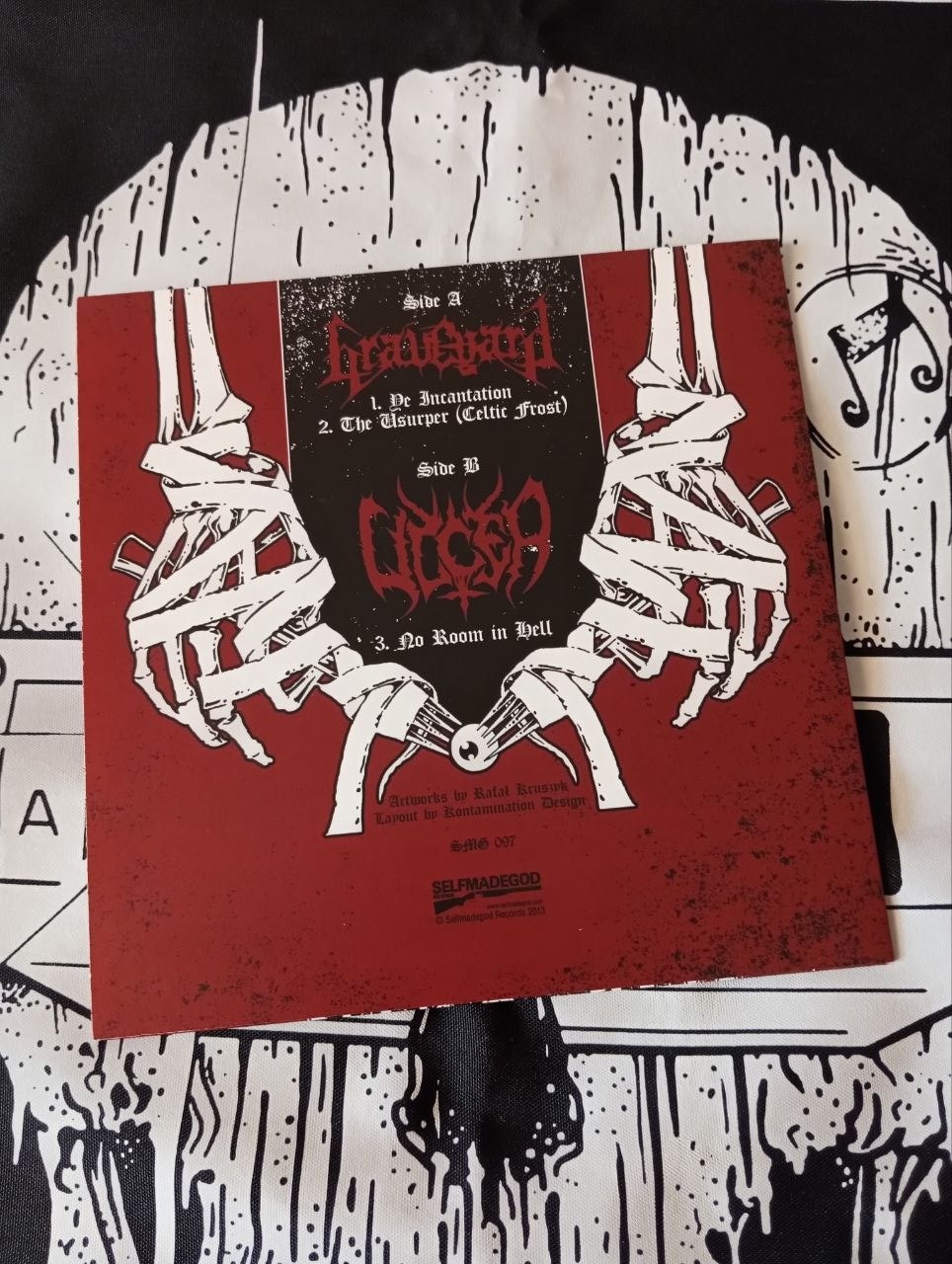 Graveyard / Ulcer - Of Ancient Metal And Eternal Death (7