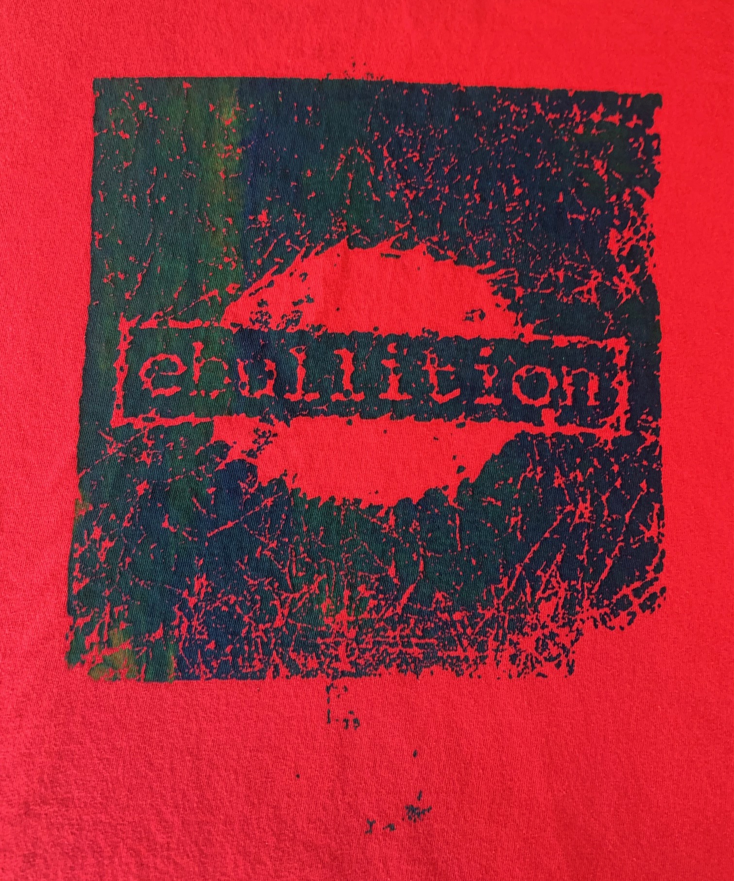 Ebullition - Comfort Colors T-shirts (Front and Back logo, but no text)