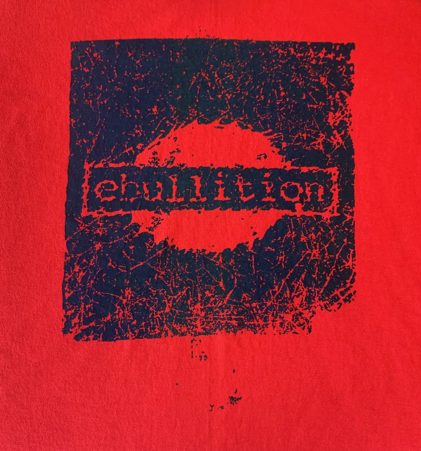 Ebullition - Gildan T-shirts (Front and Back logo, but no text)